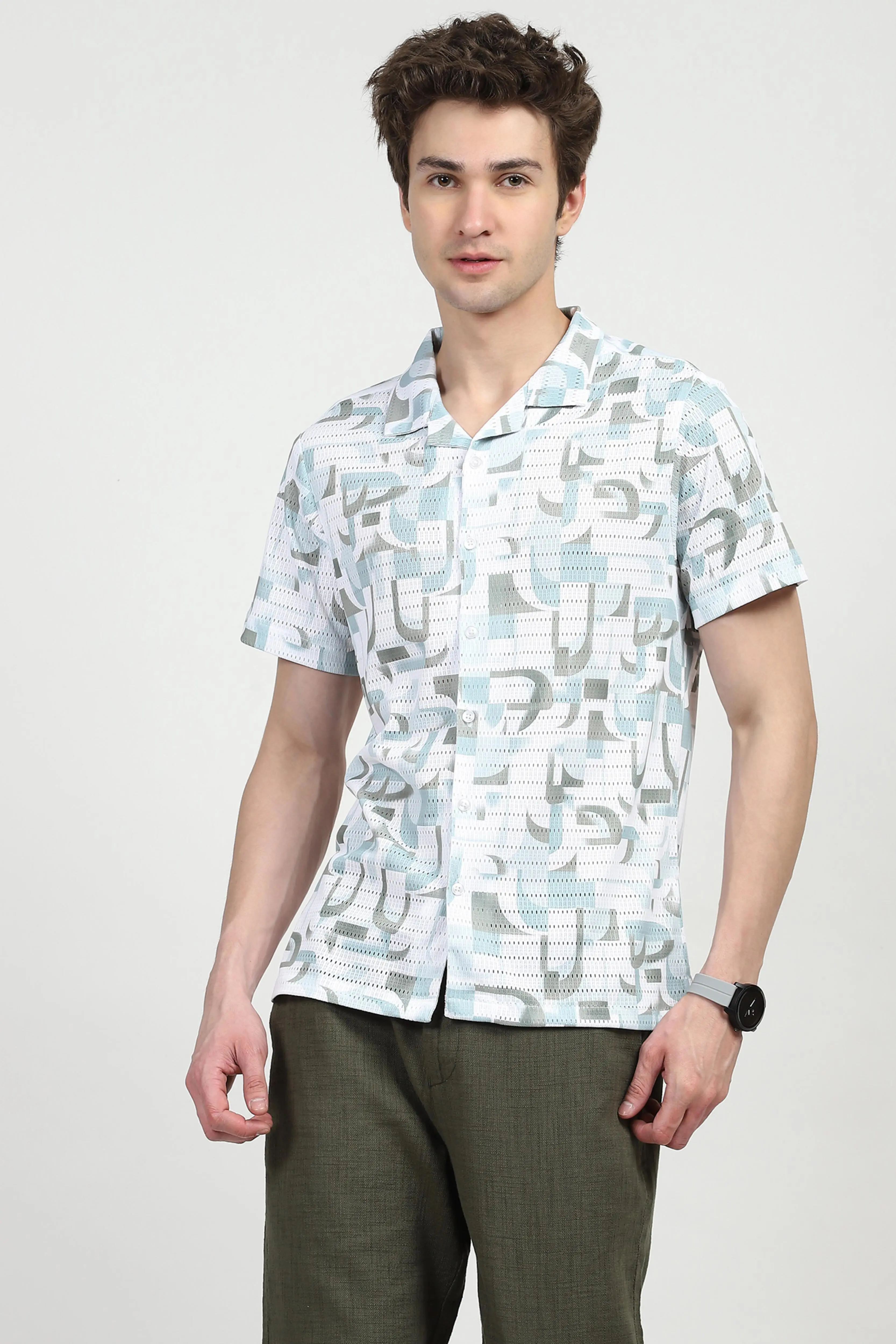 Abstract Print Shirt