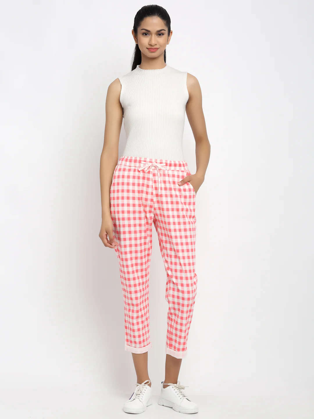 Beige Checkered Lower - Image 64