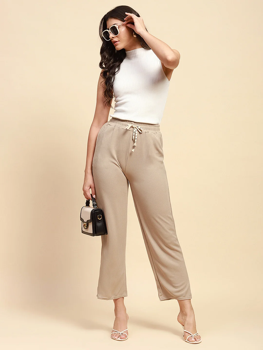Beige Solid Lower - Image 12