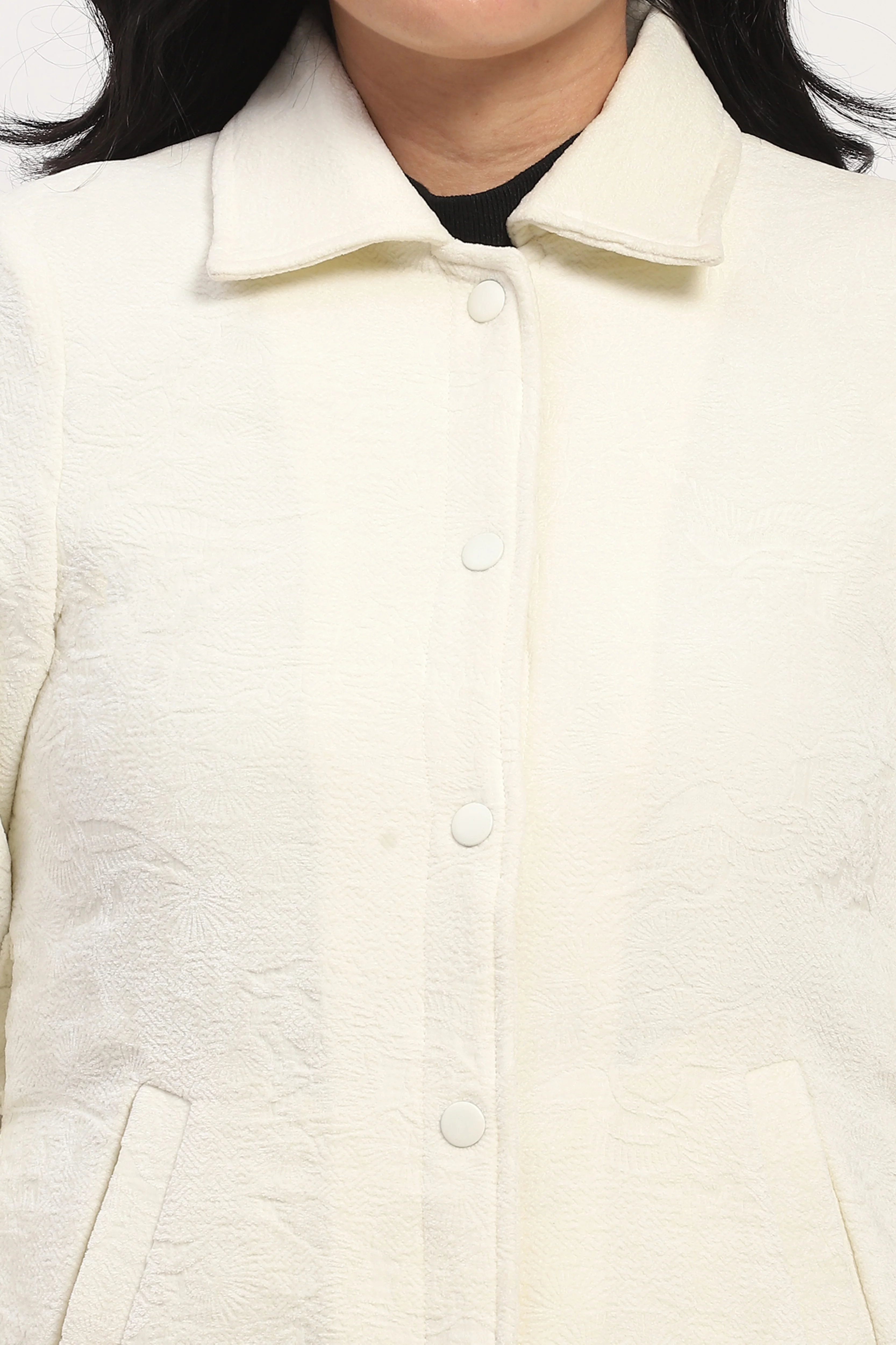 Belted Luxe Shacket - Image 6