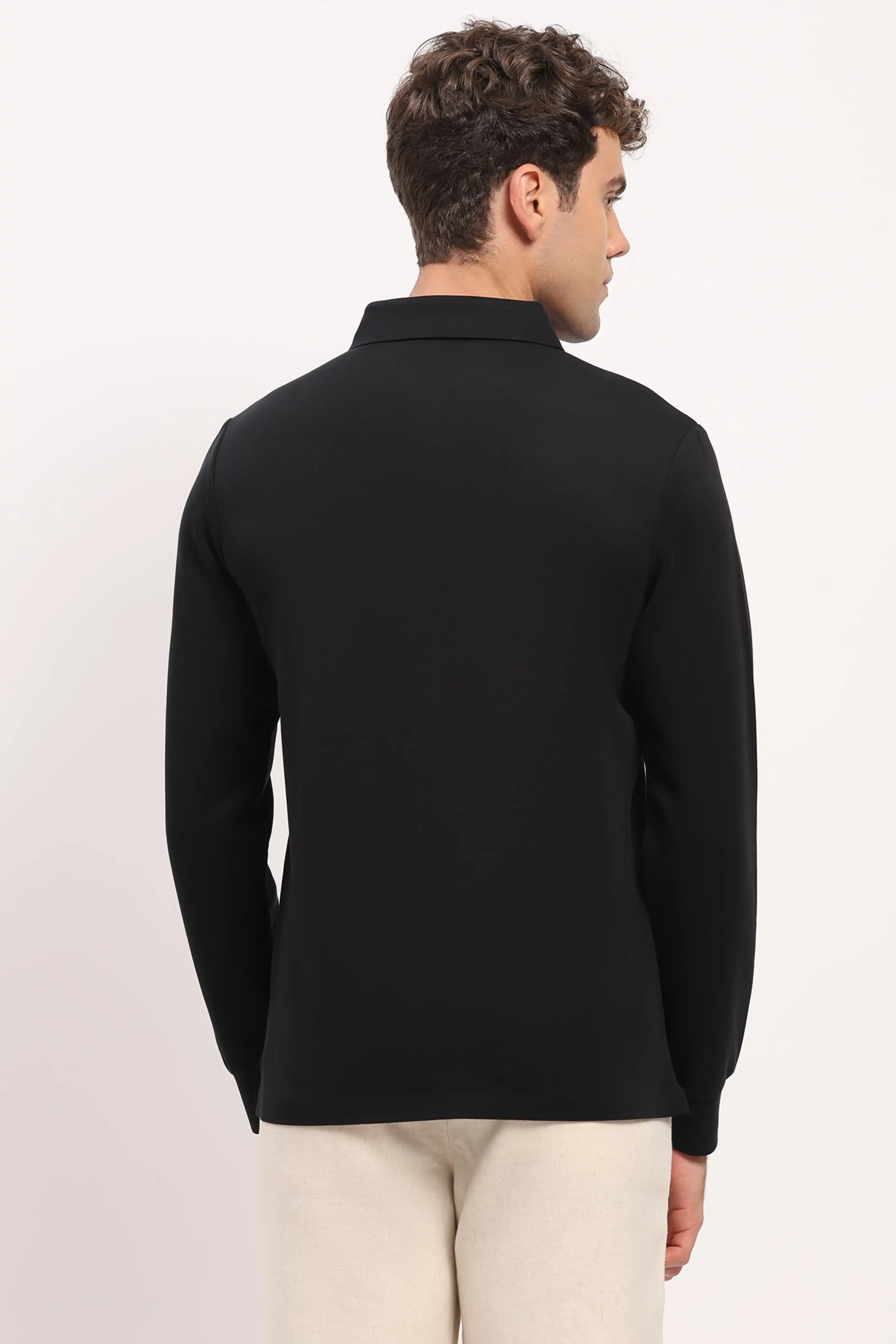 Black Comfort Stretch T-Shirt - Image 4
