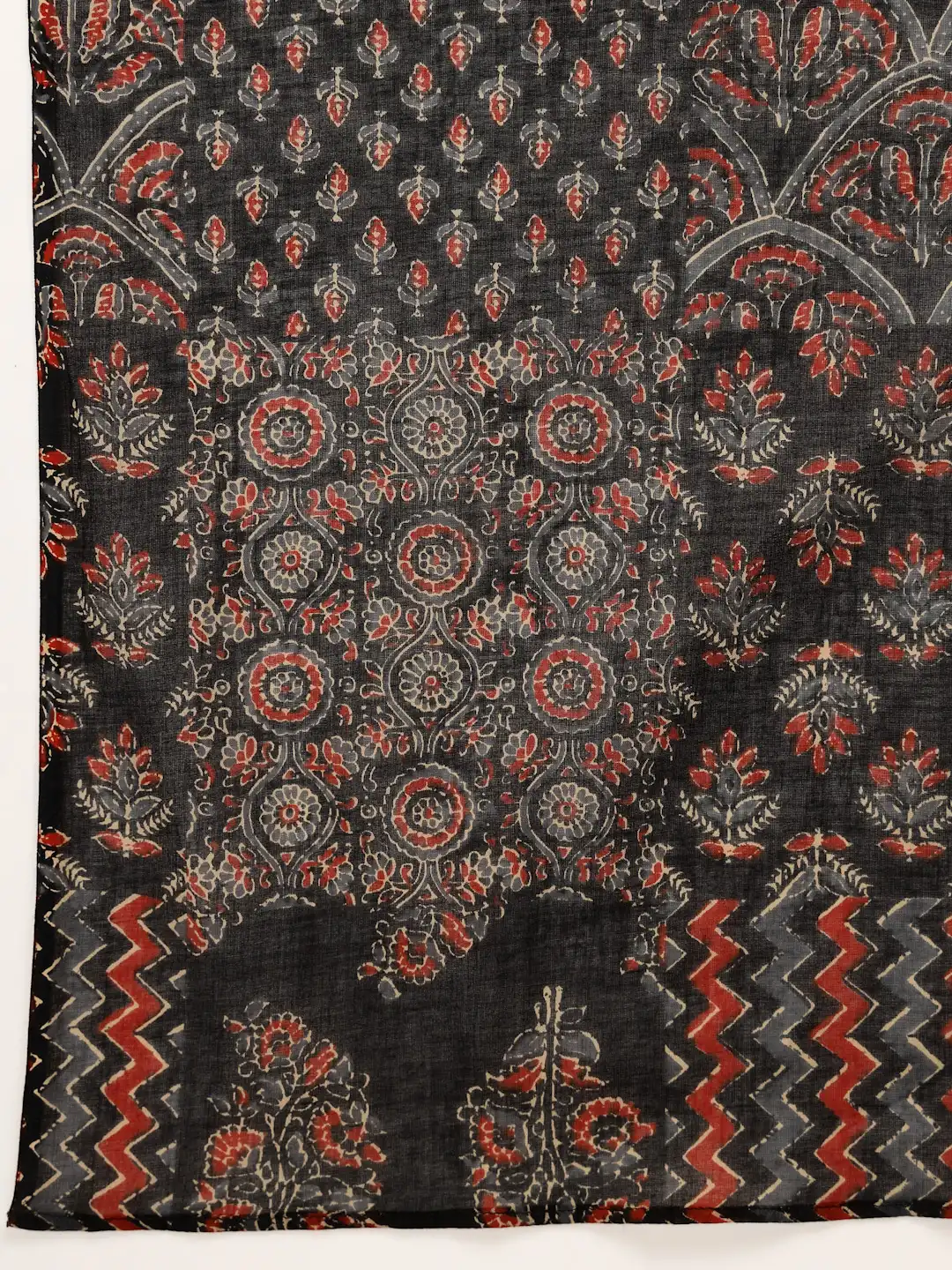 Black Cotton Suit Set - Image 6