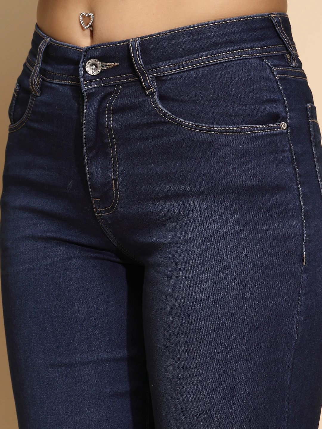 Black High Rise Straight fit Jeans - Image 22
