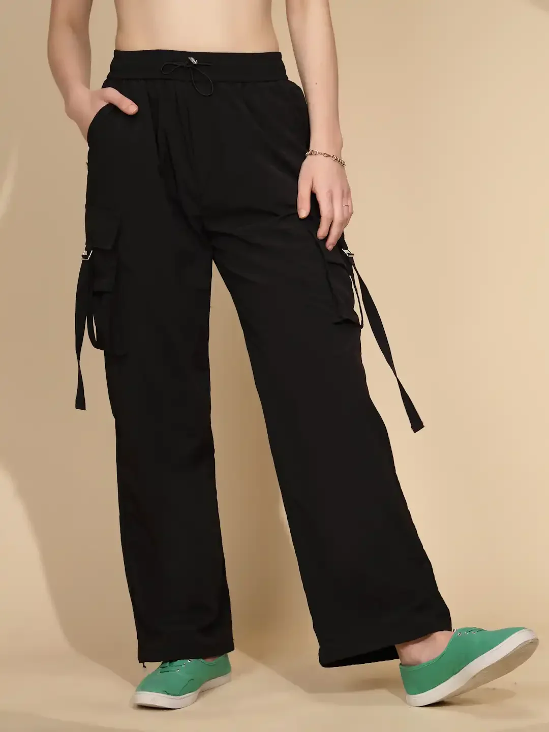 Black Loose Fit Jogger - Image 12