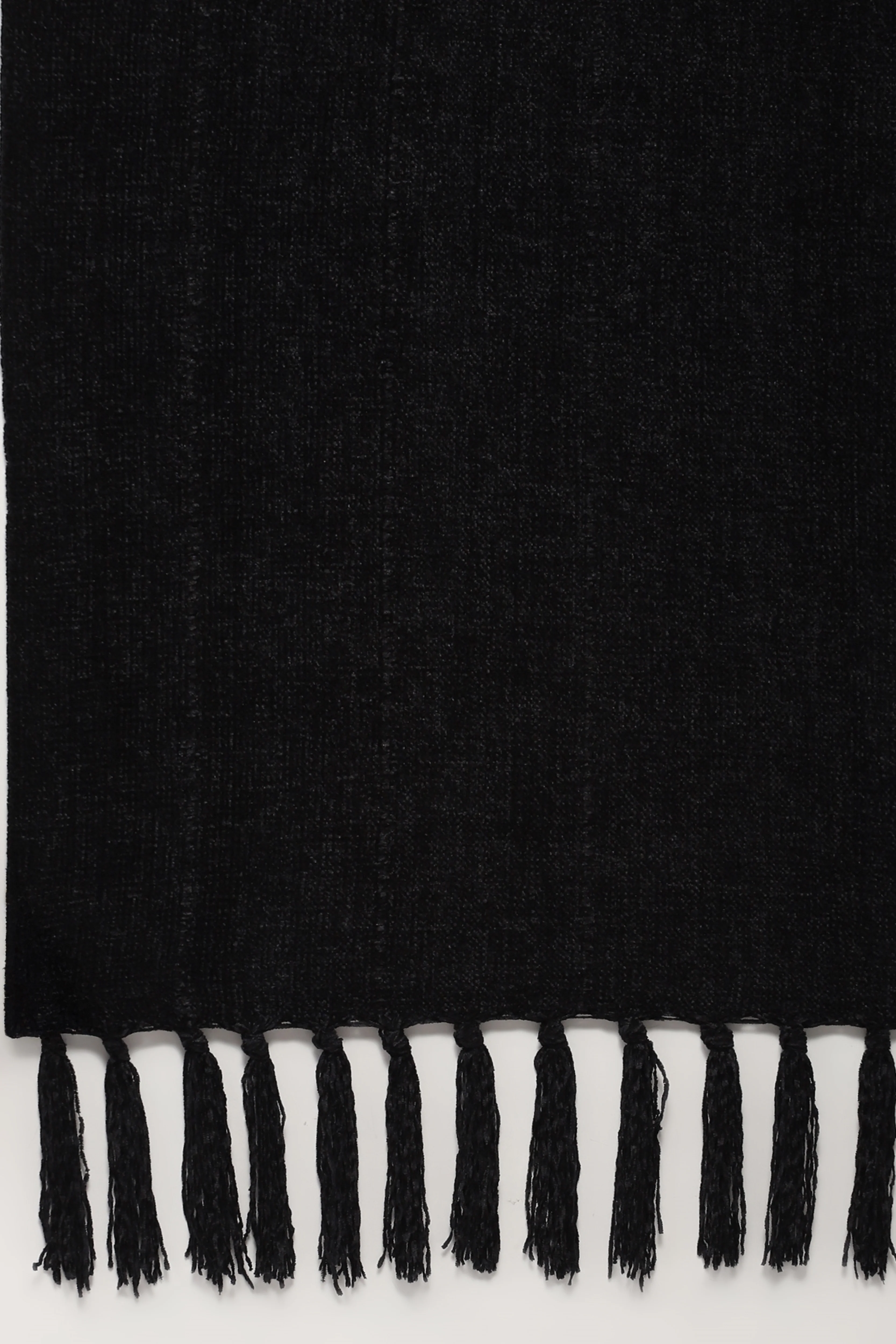 Black Luxury Winter Stole - Image 7