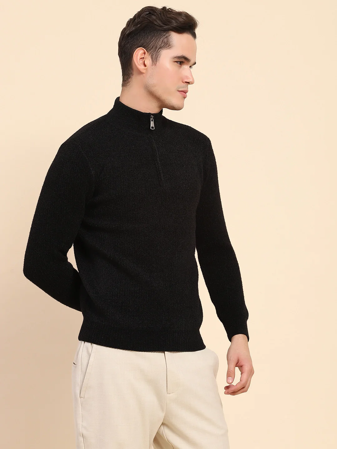 Black Knit Pullover - Image 7