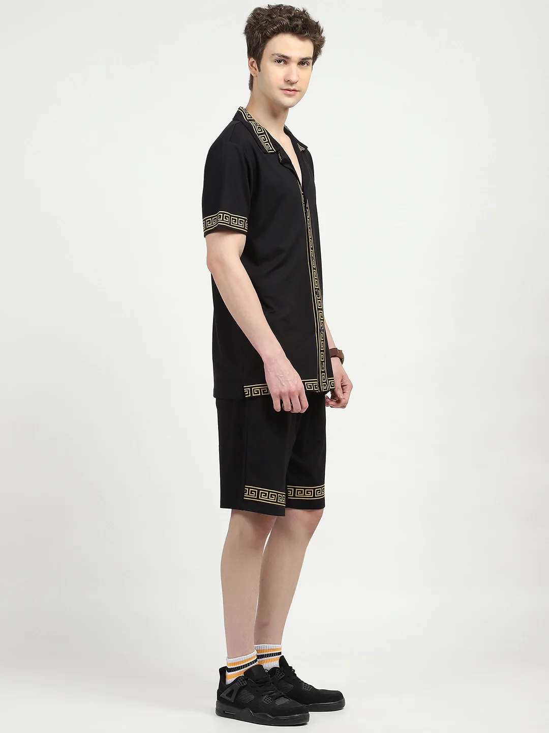 Black Printed Viscose Set - Image 11
