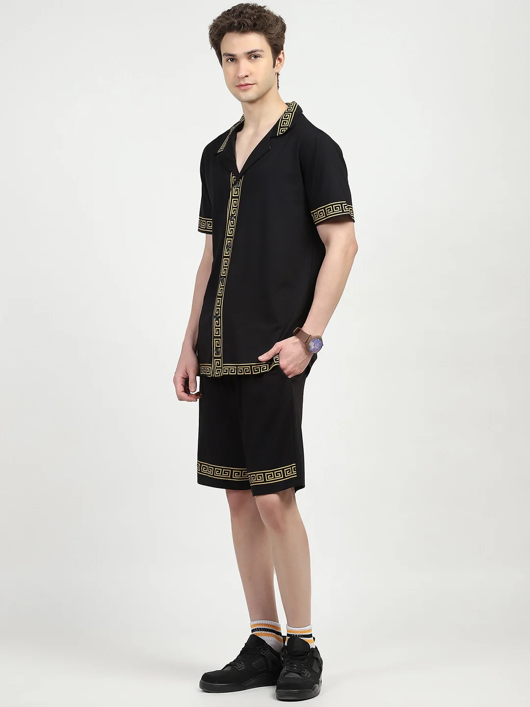 Black Printed Viscose Set - Image 12