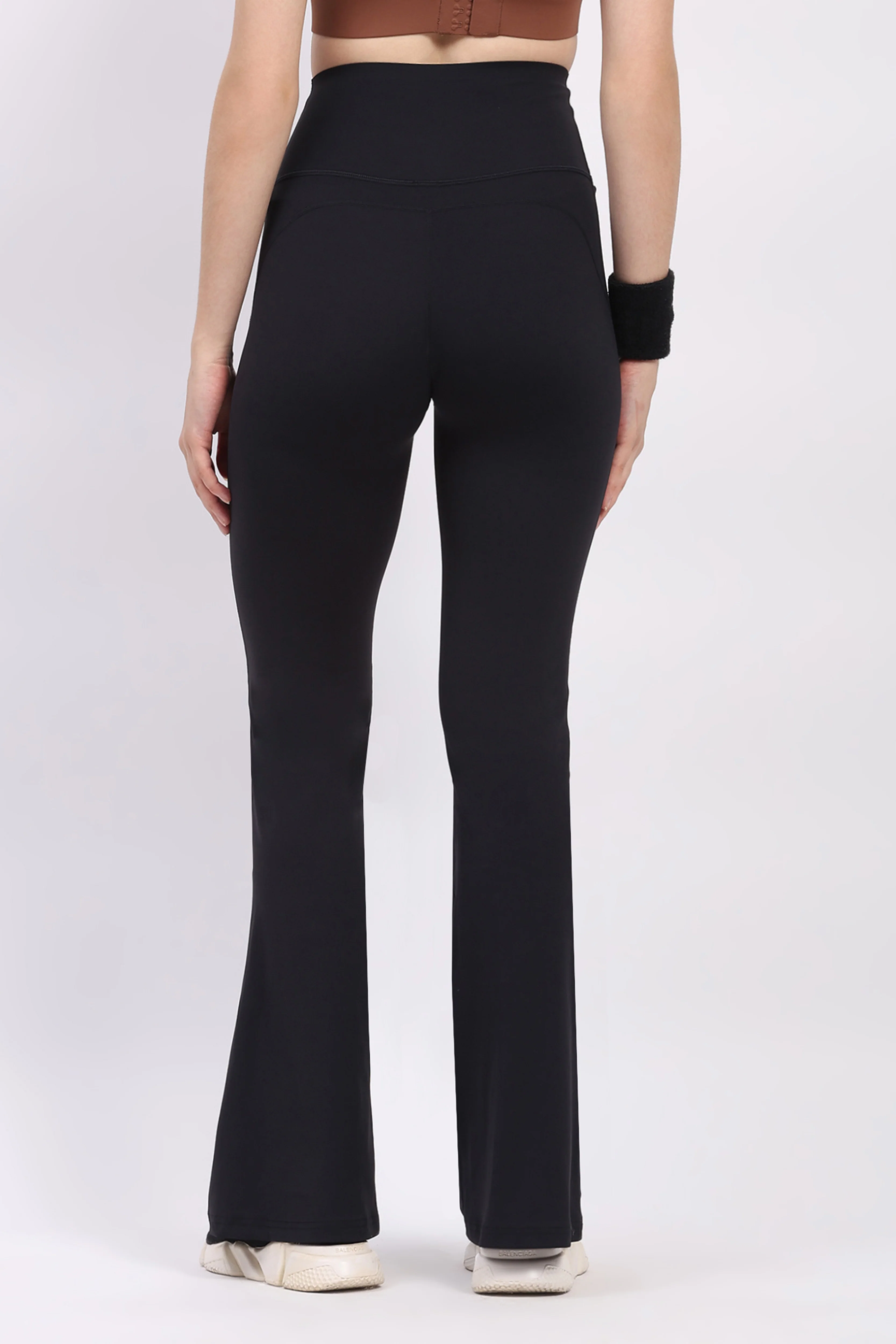 Black Ultra Stretchable Bootcut Lower - Image 6