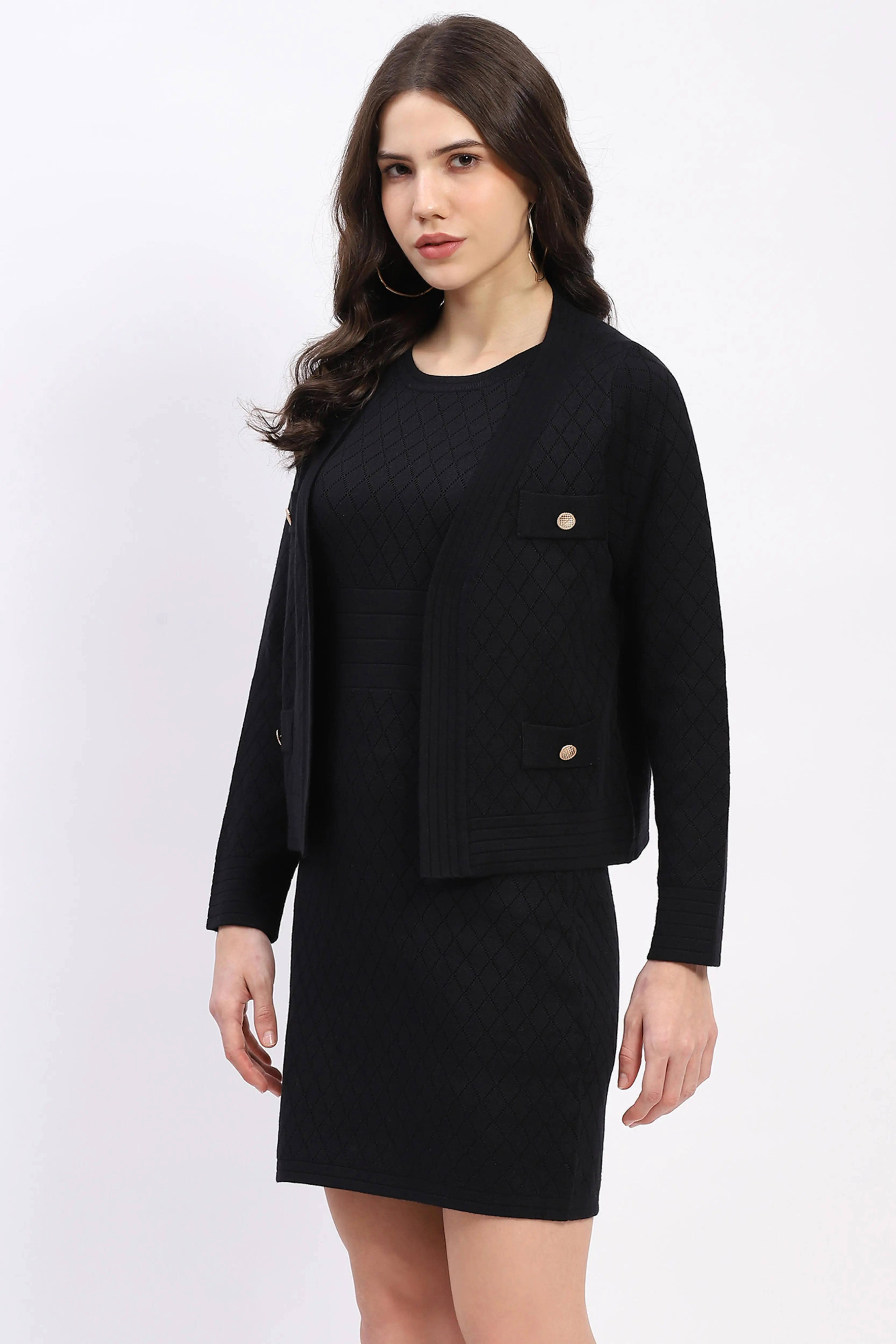 Black Winter Dress Set - Image 3
