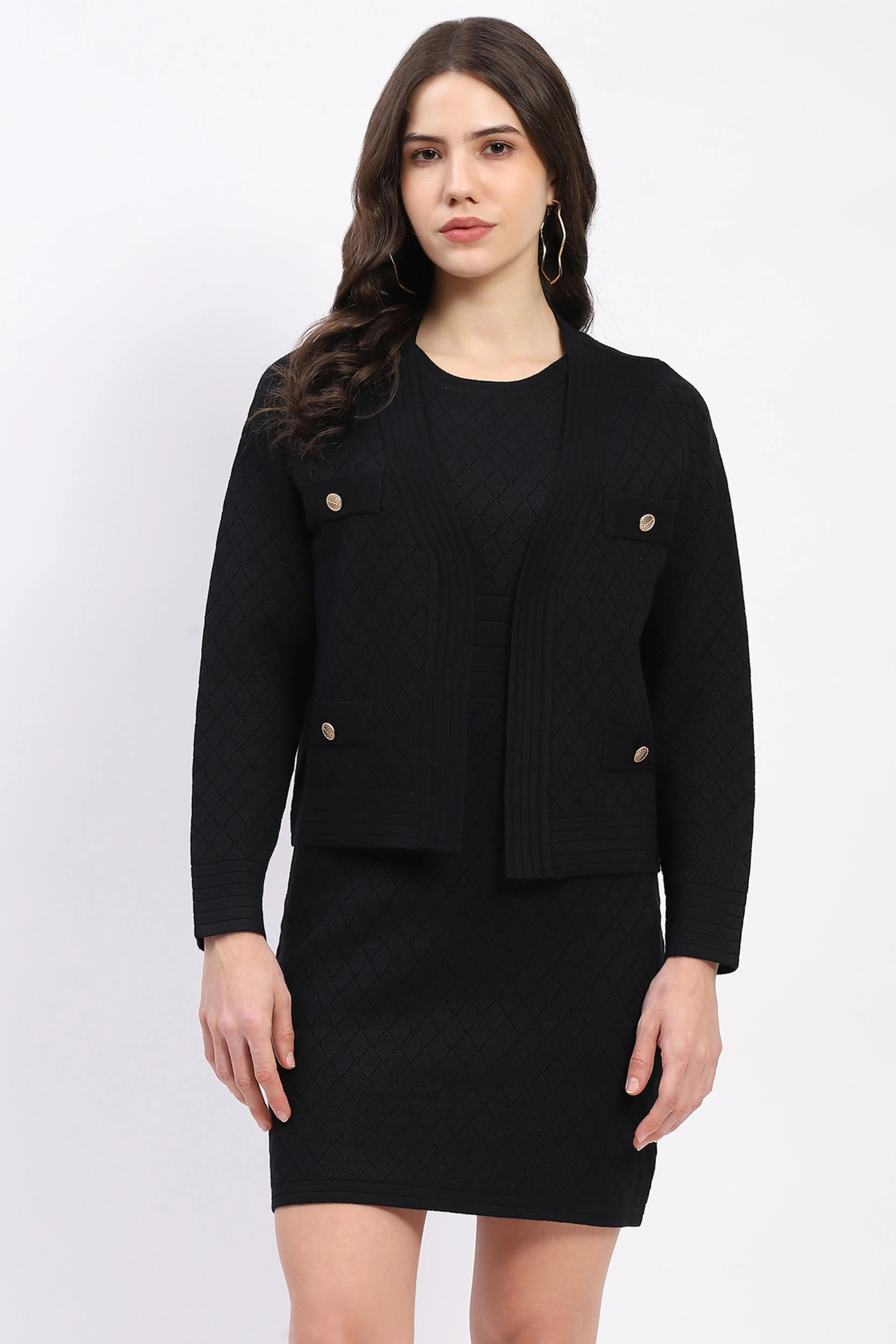 Black Winter Dress Set - Image 6