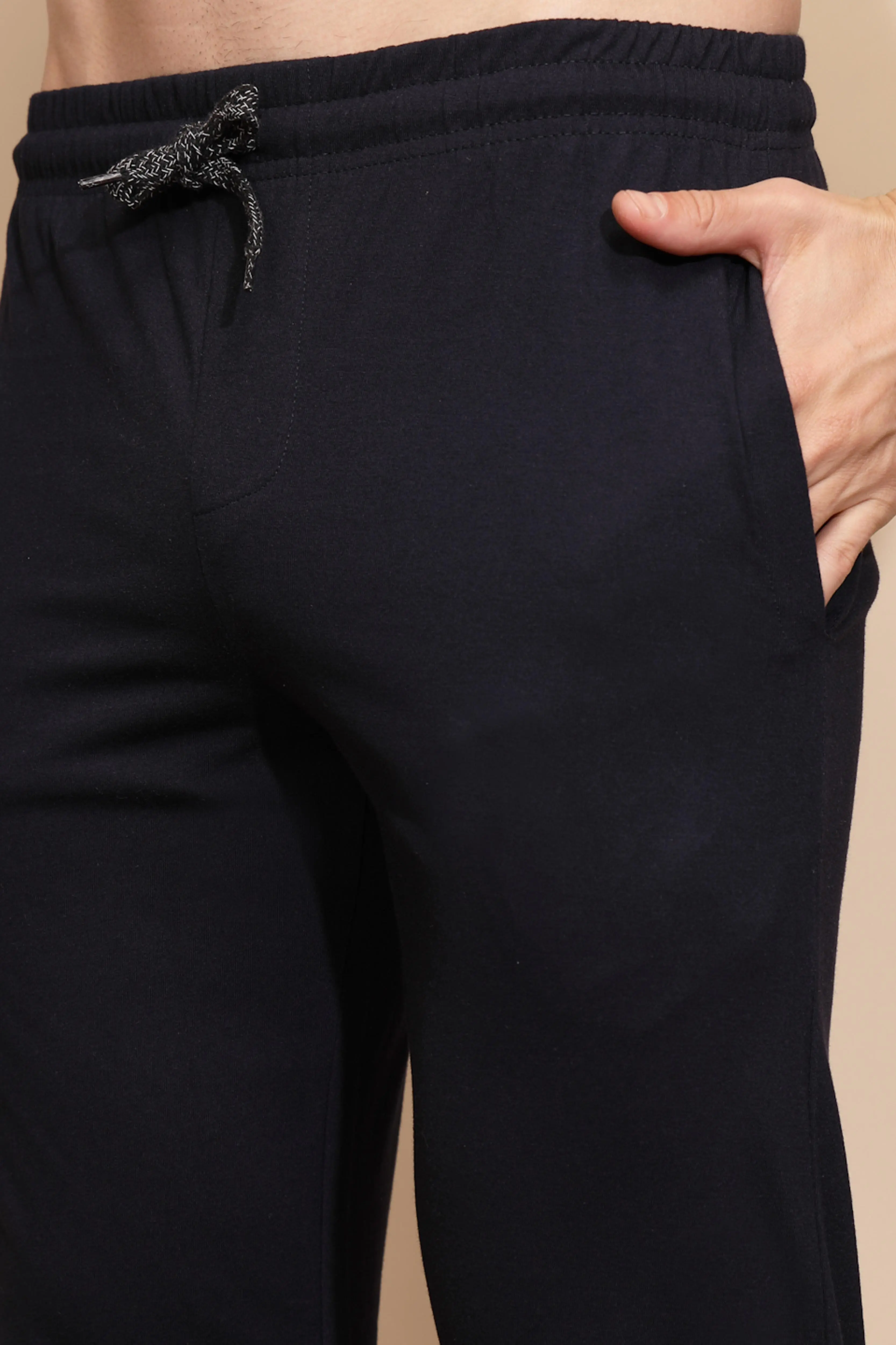 Blue Cotton Slim Fit Night Suit Set - Image 6