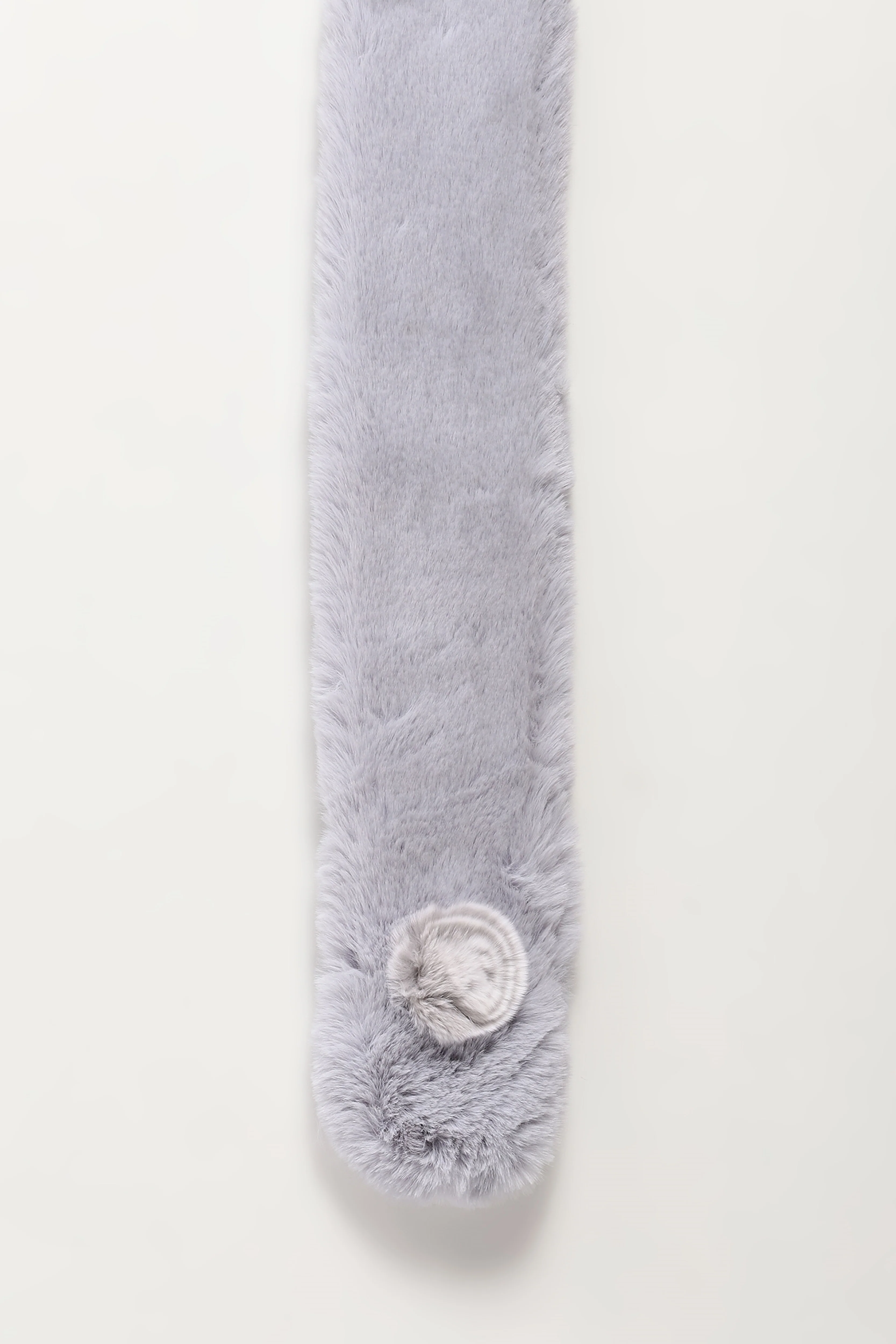Blue Faux Fur Stole - Image 4