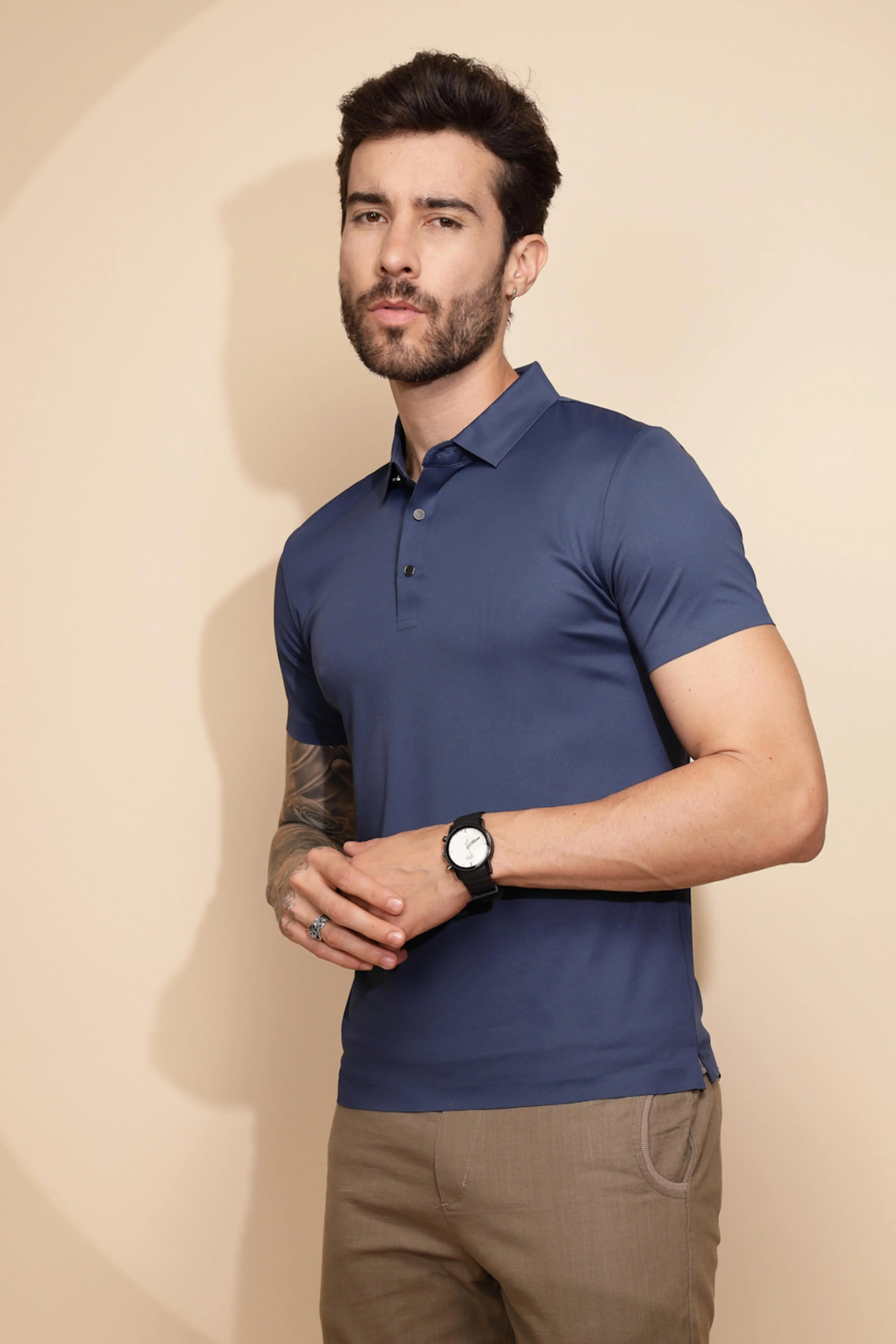 Blue Regular Fit T-Shirt - Image 2