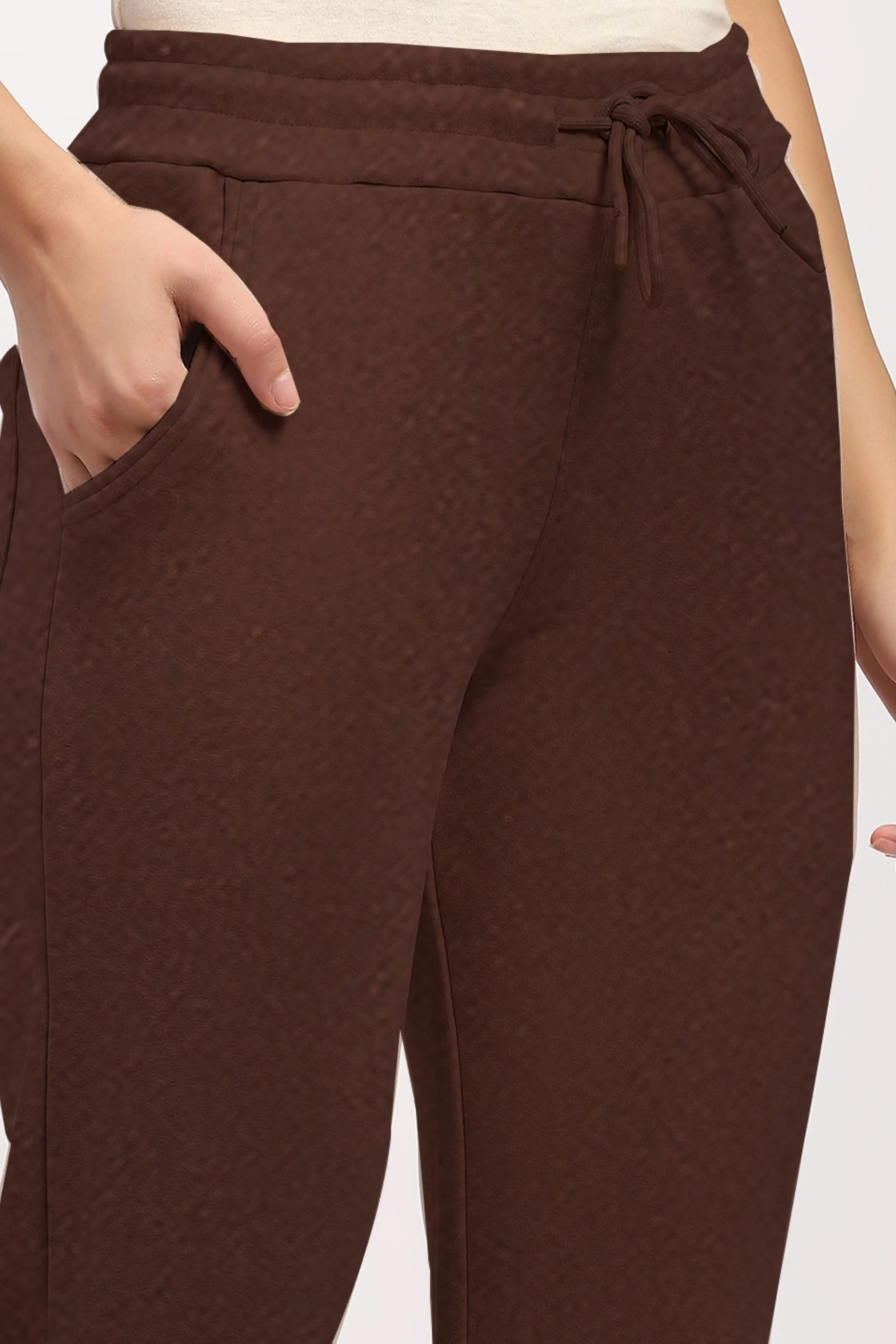Brown Velvet-Lined Winter Co-ord Set - Image 9