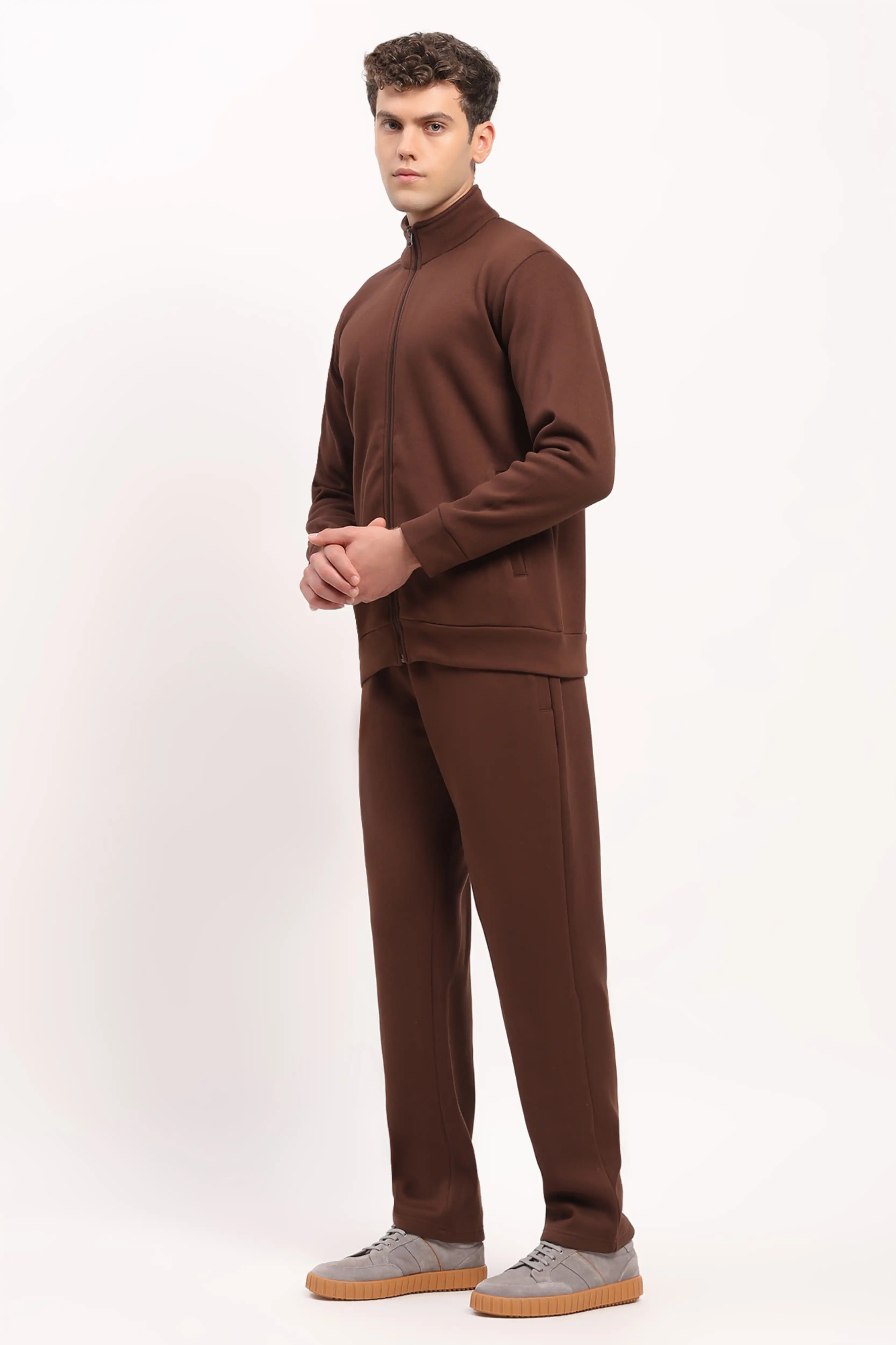 Brown Velvet-Lined Winter Set - Image 3