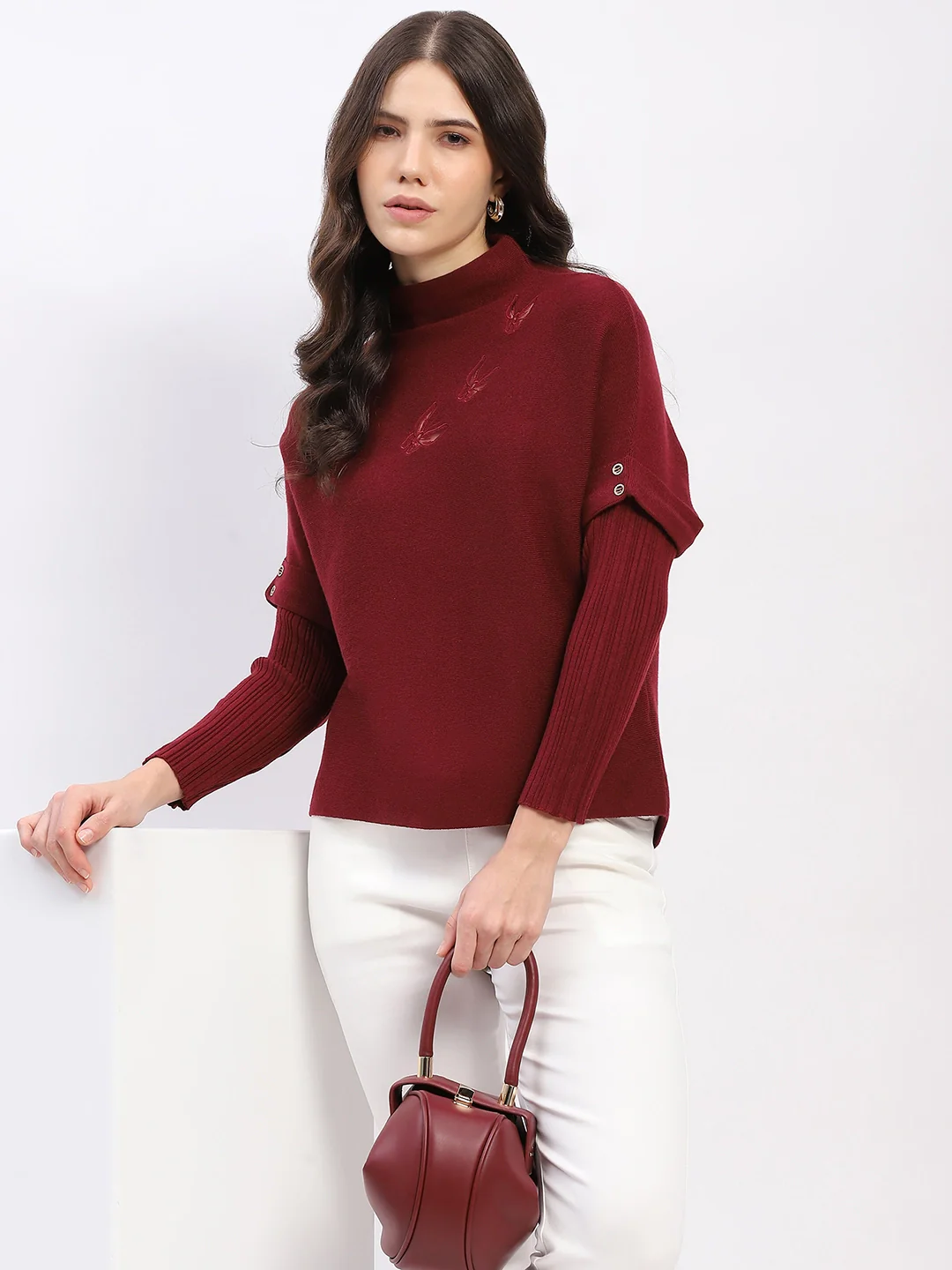 Butterfly Embroidered Pullover - Image 9
