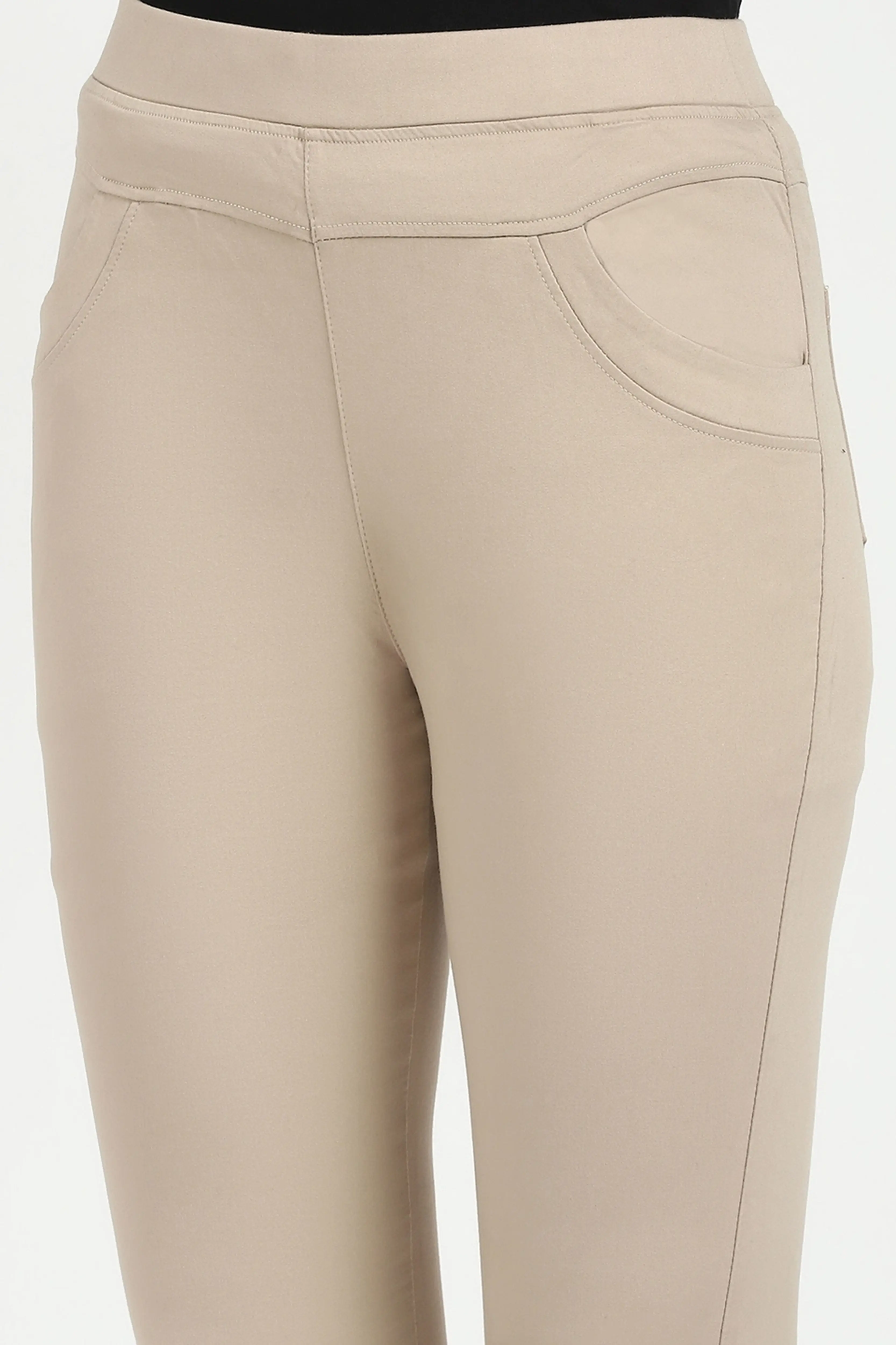 Camel Ultra Stretchable Jegging - Image 6
