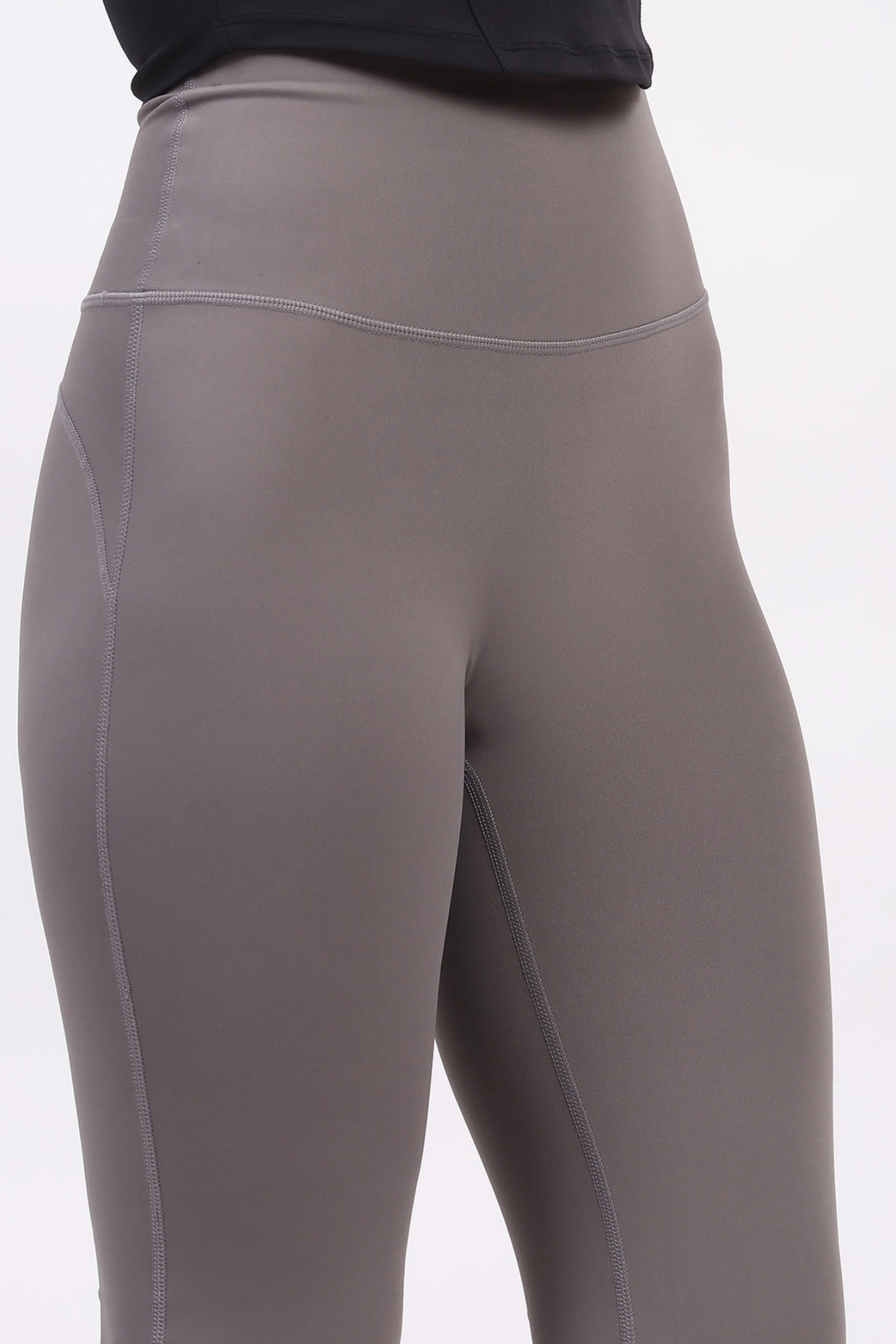 Dark Grey Ultra Stretchable Bootcut Lower - Image 6