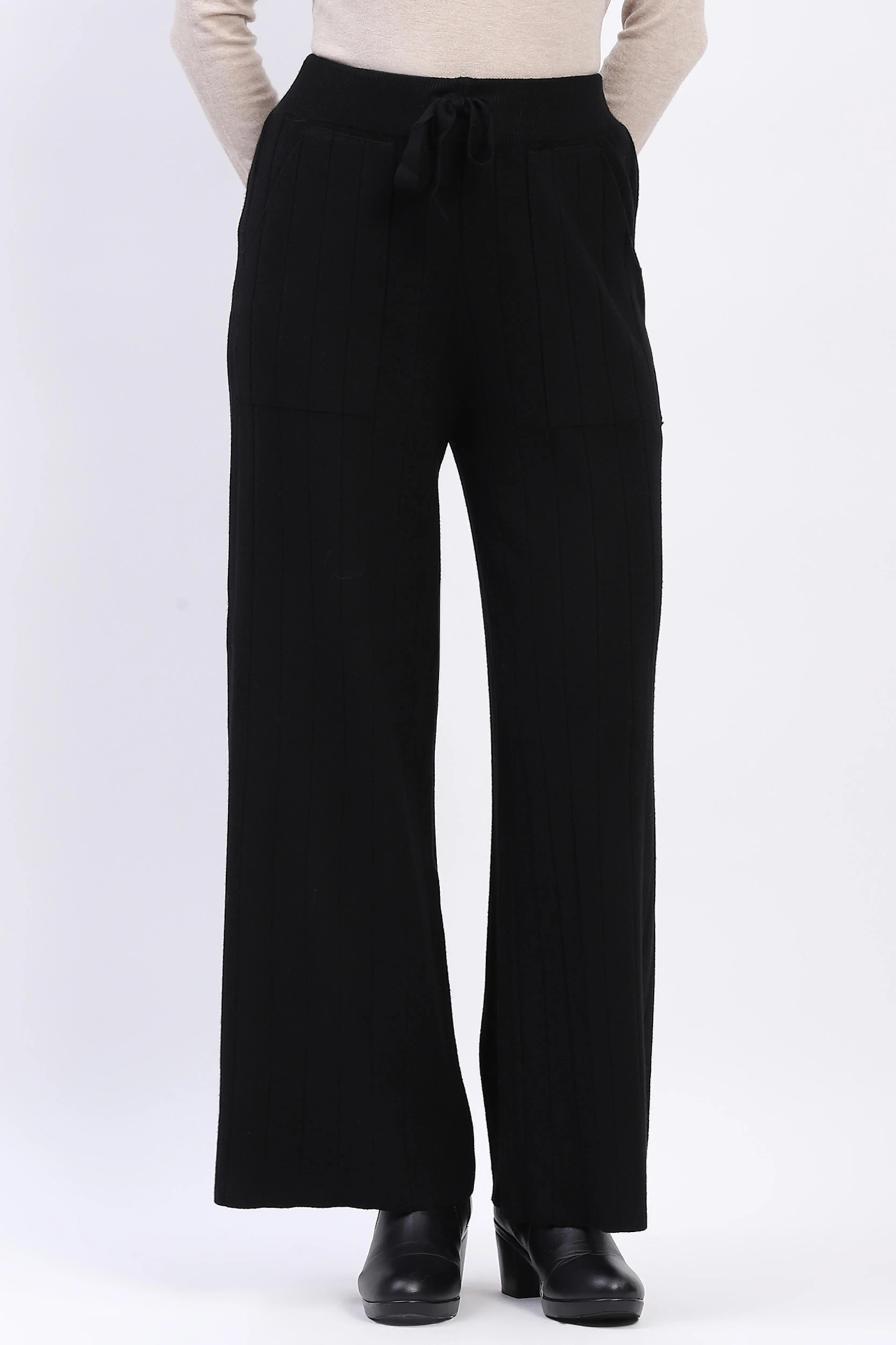 Effortless Warmth Knit Pants - Image 2