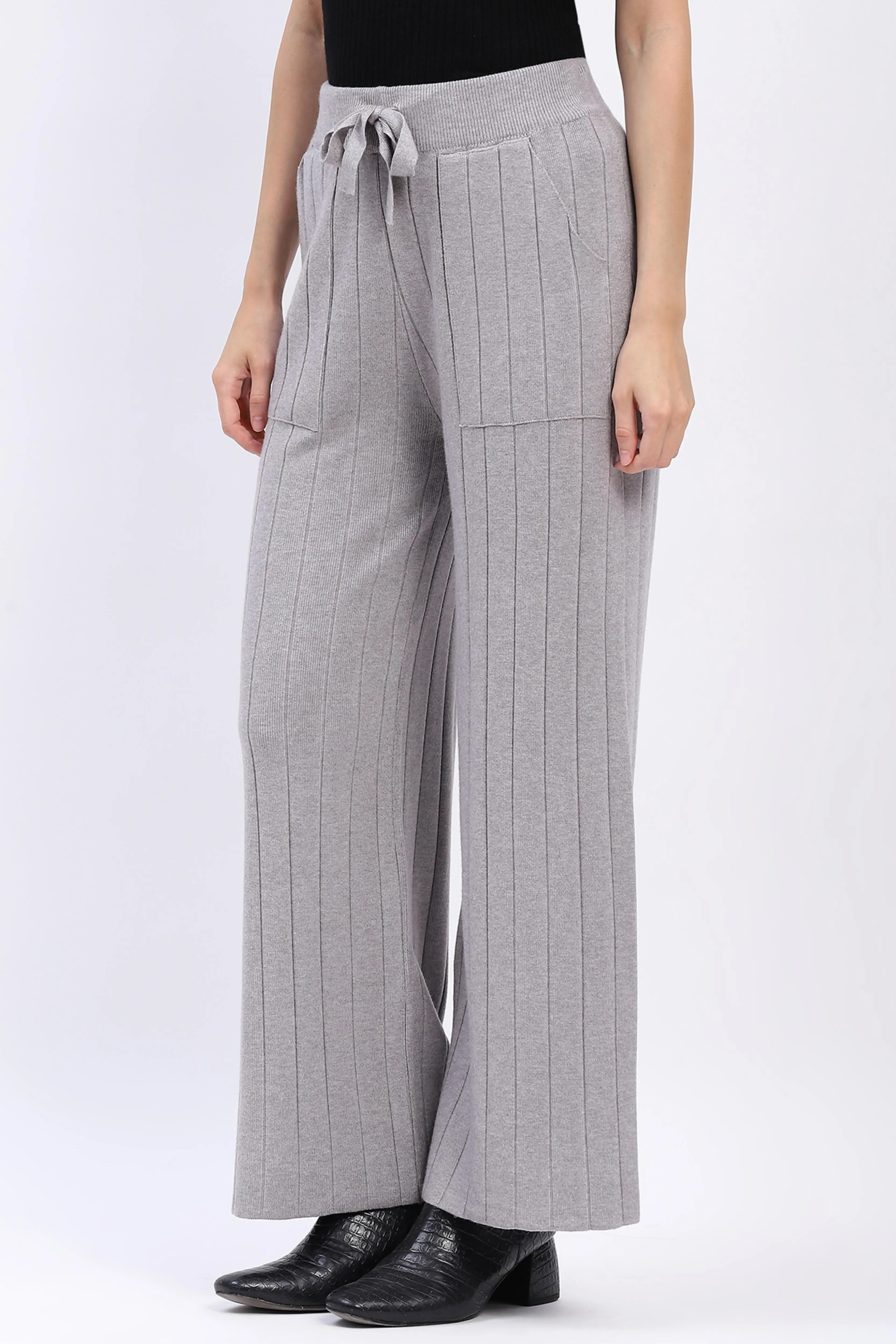 Effortless Warmth Knit Pants - Image 2