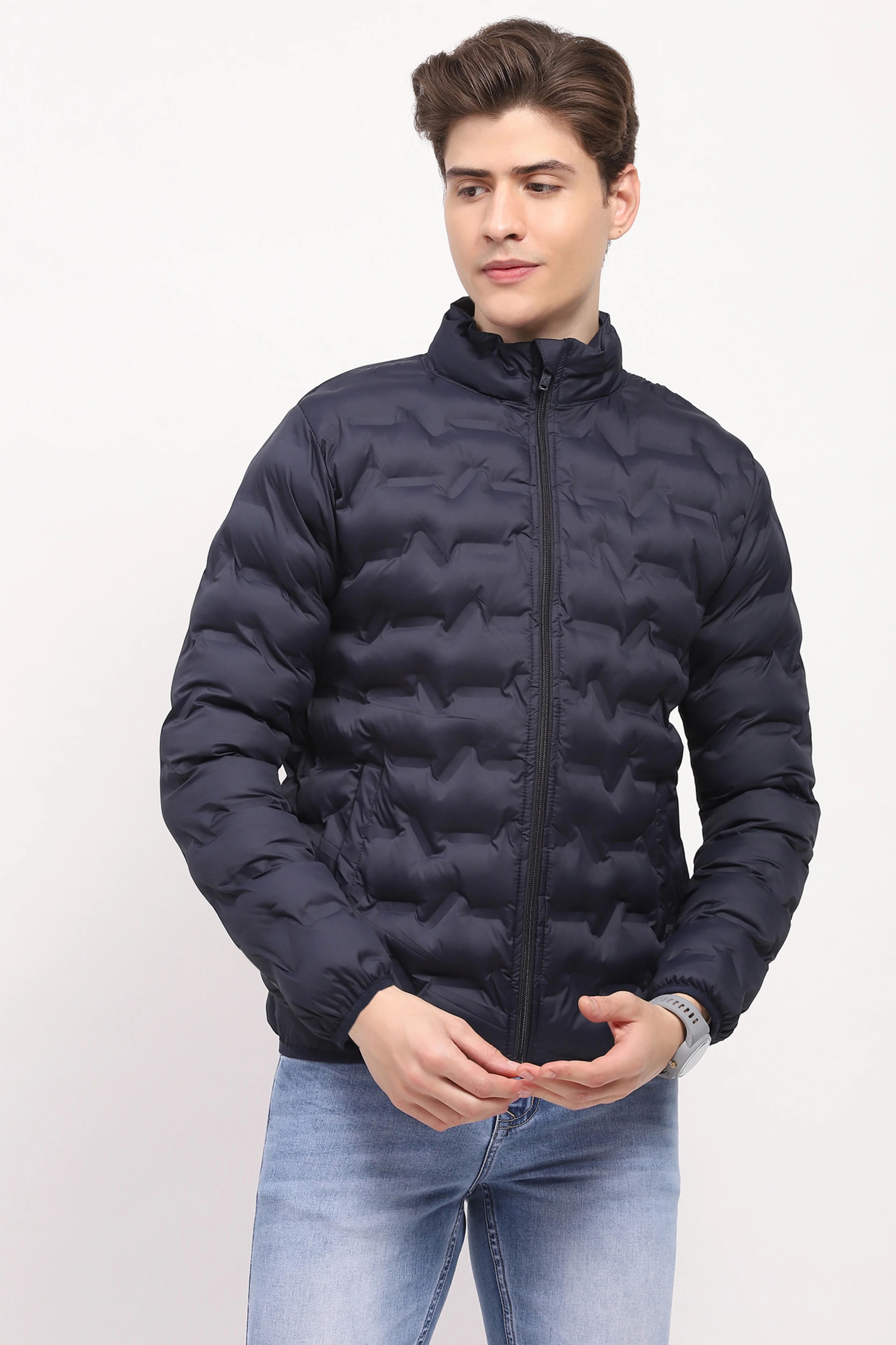Extreme-Warm Navy Puffer Jacket - Image 2