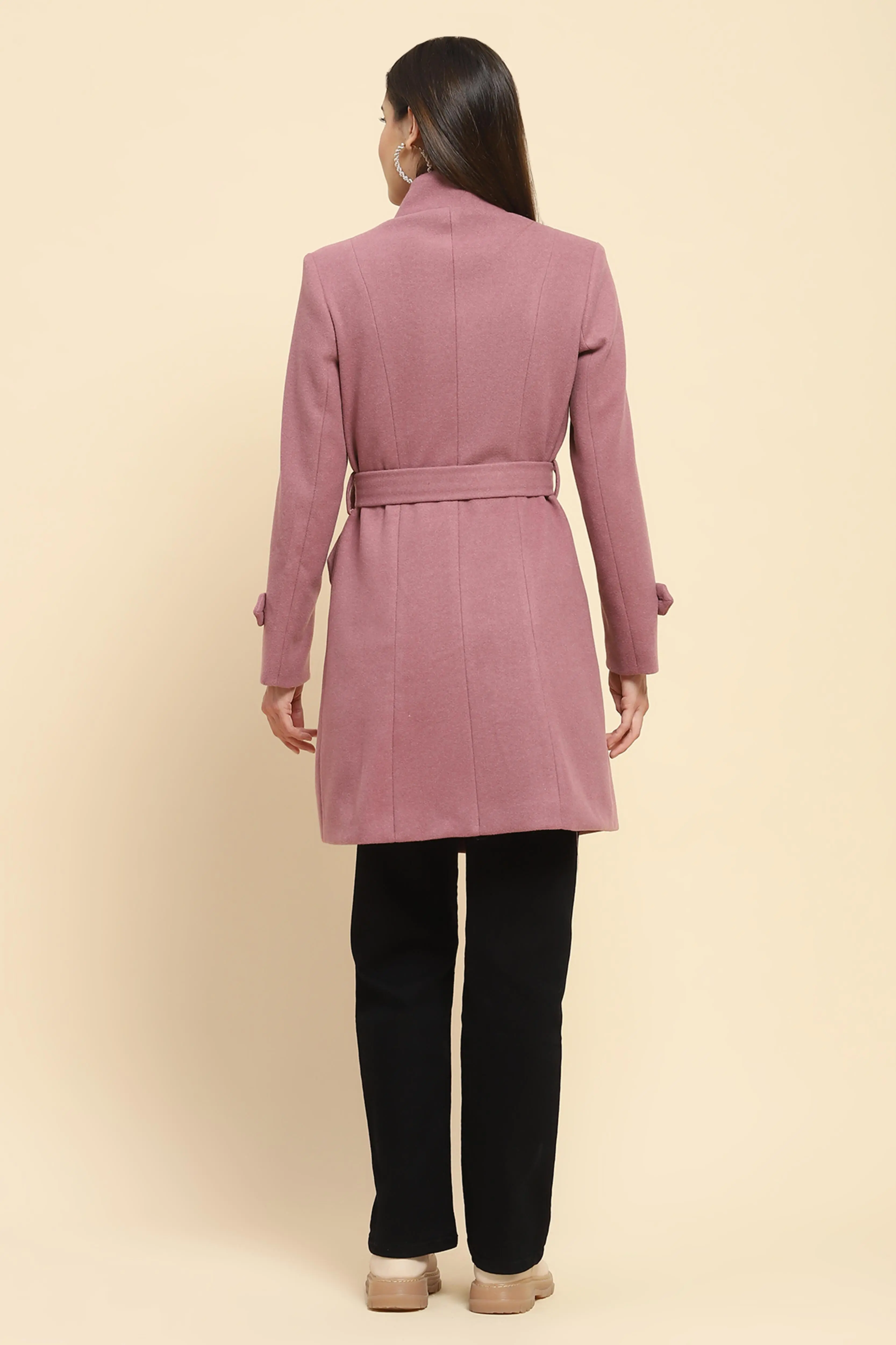 Falsa Winter Long Coat - Image 4