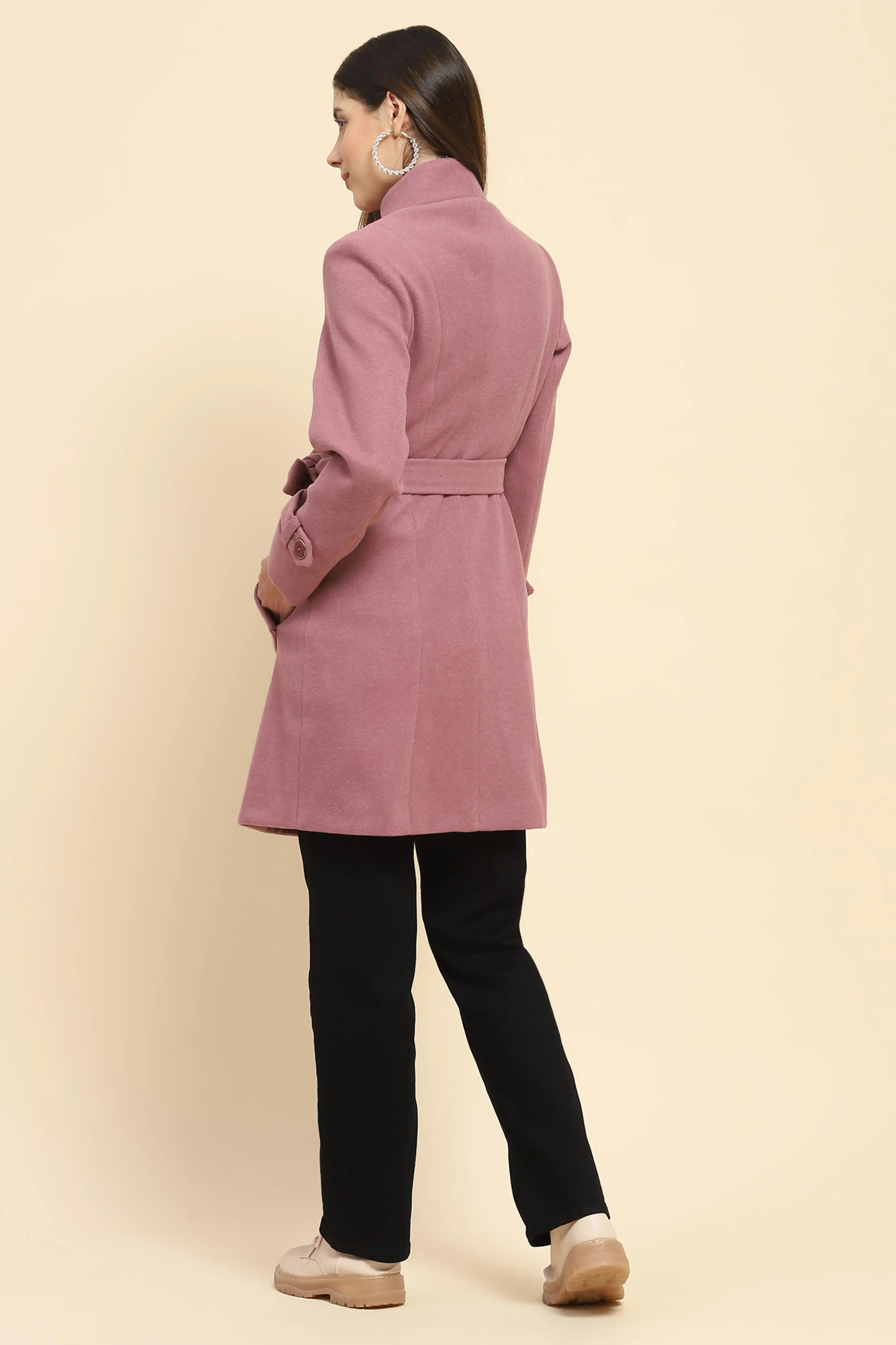 Falsa Winter Long Coat - Image 7