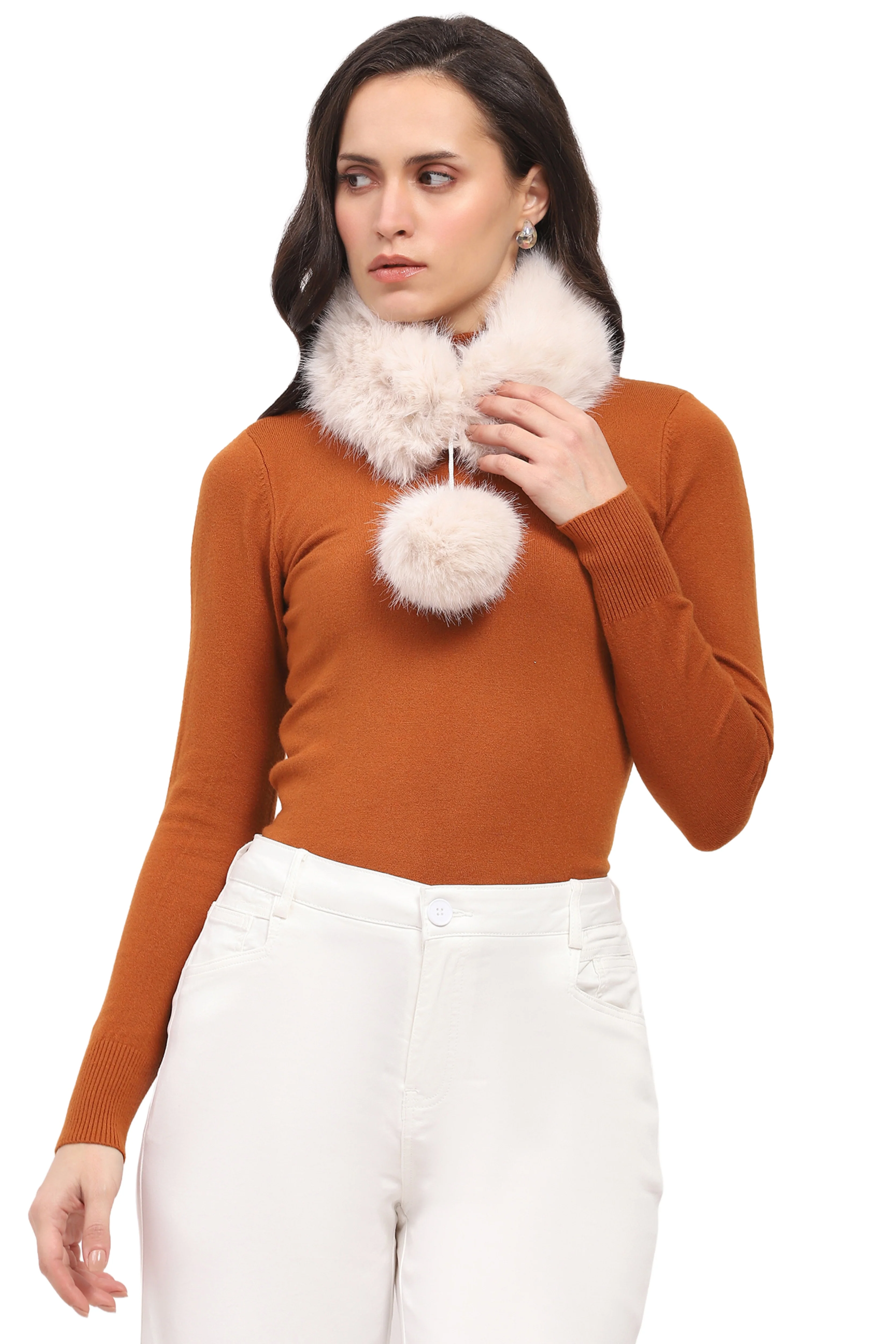 Faux Fur Stole - Image 4