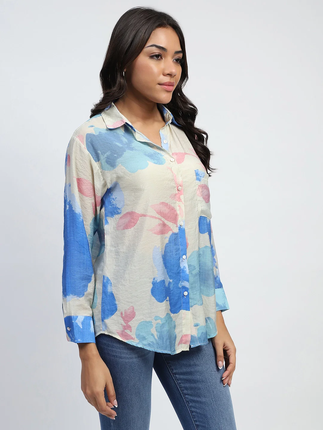 Floral Rayon Blend Shirt - Image 6