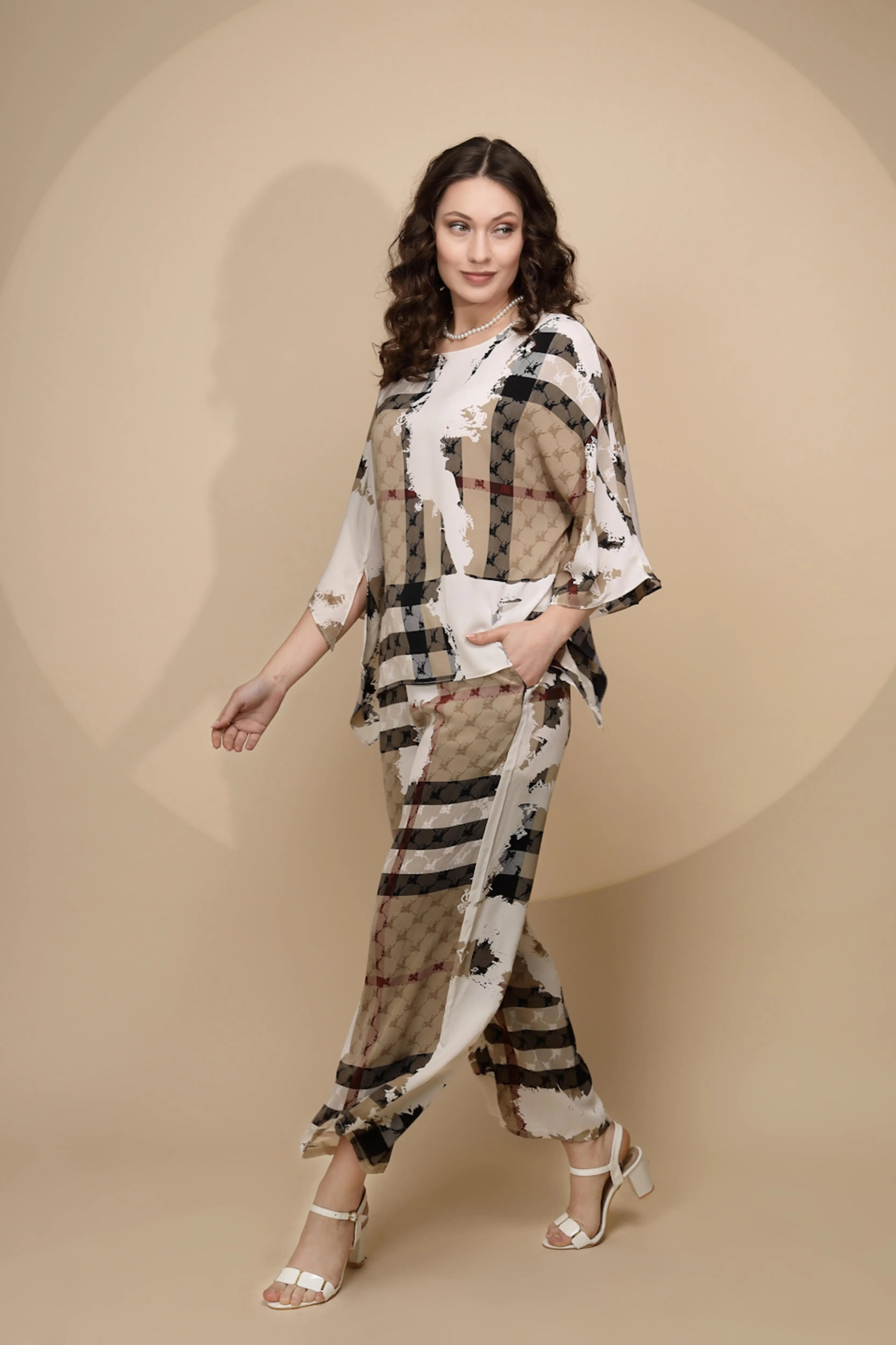 Khaki Regular Fit Co-Ord Set - Image 3