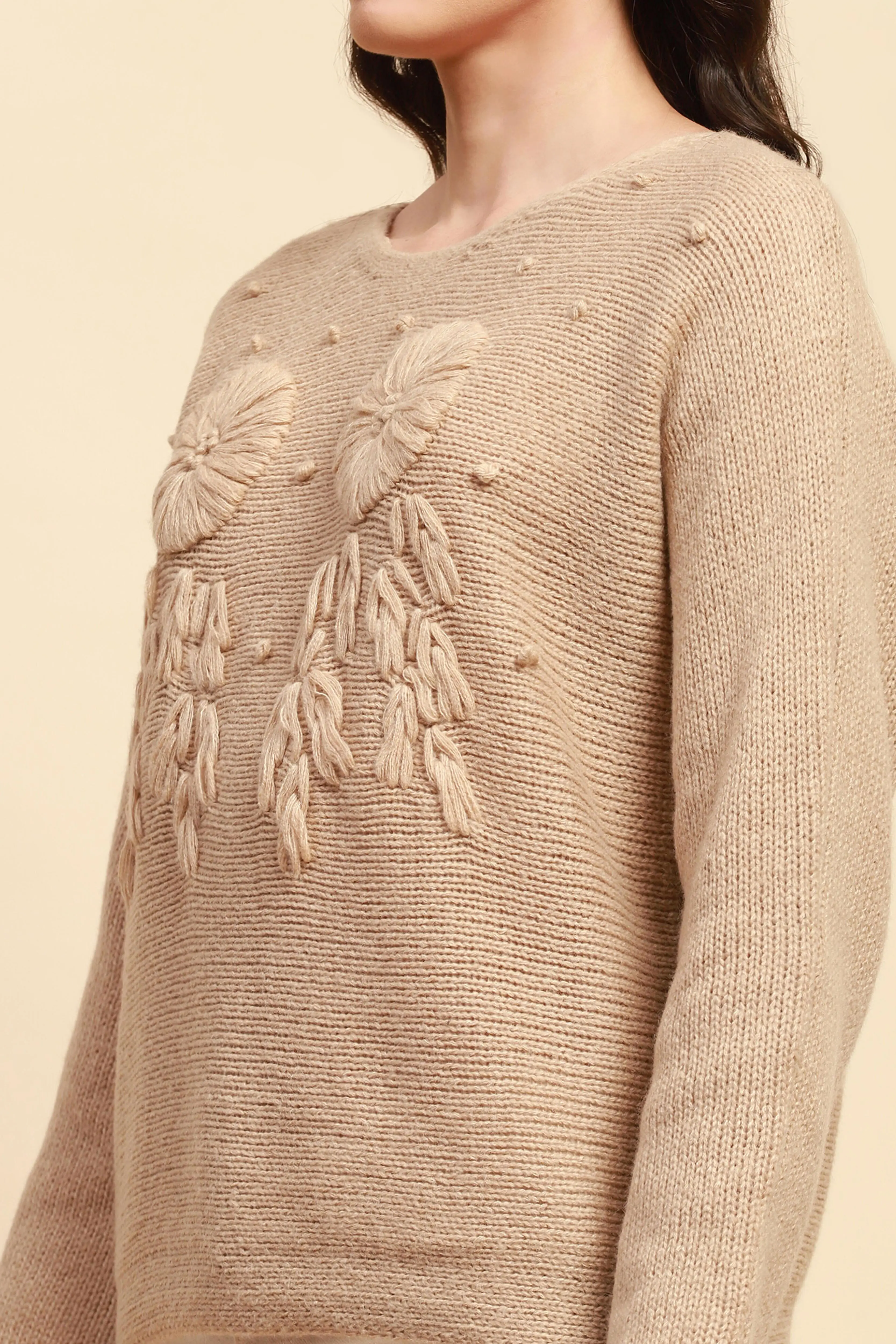 Khaki Loose Pullover - Image 5
