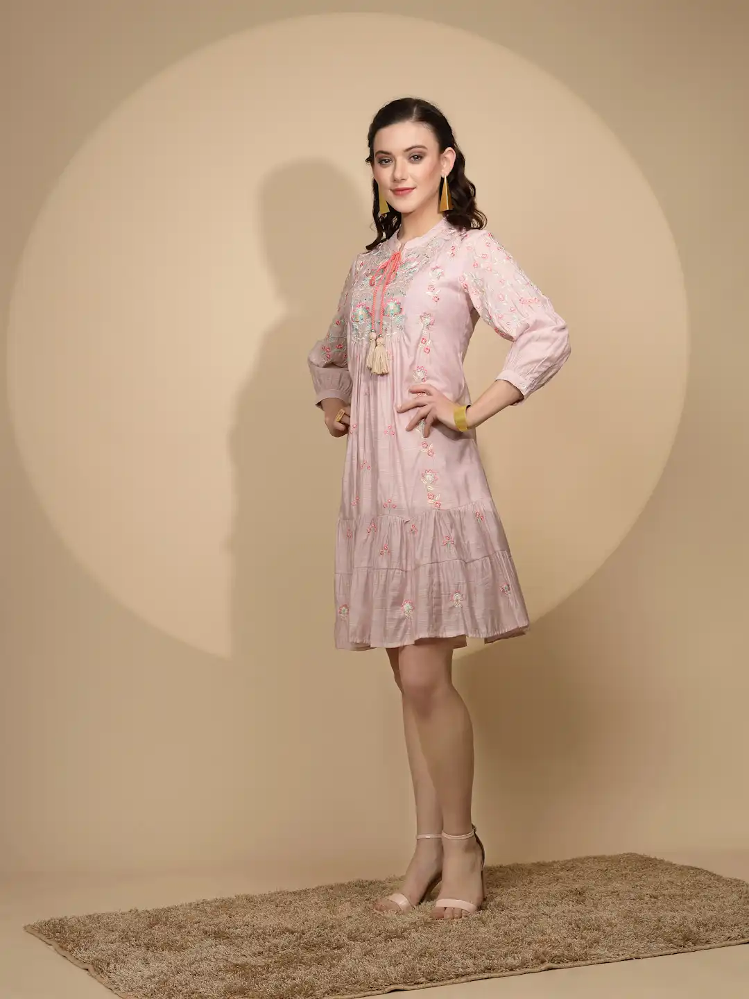 Lilac Cotton Suit Set - Image 10