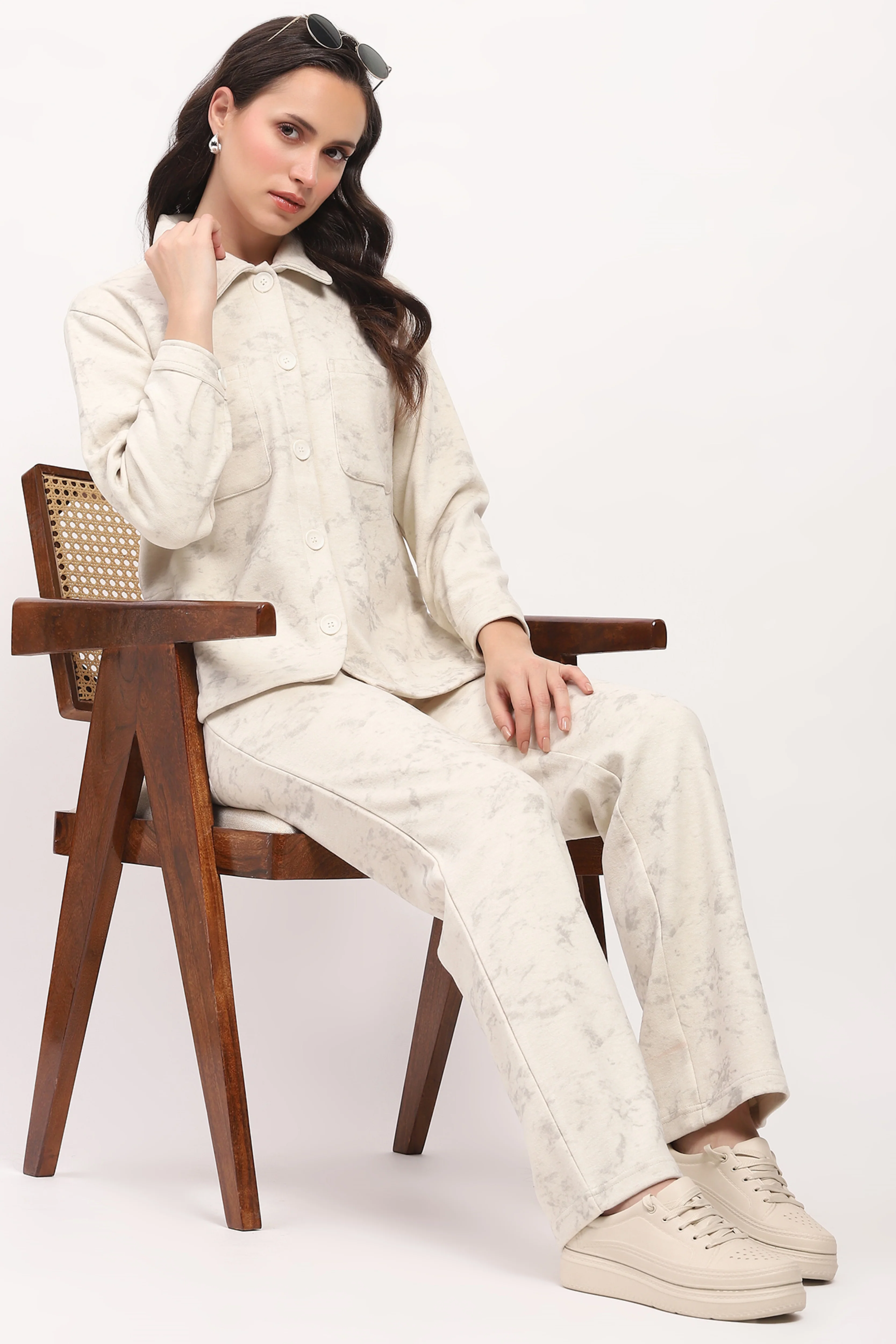 Marble Print Winter Loungewear - Image 8
