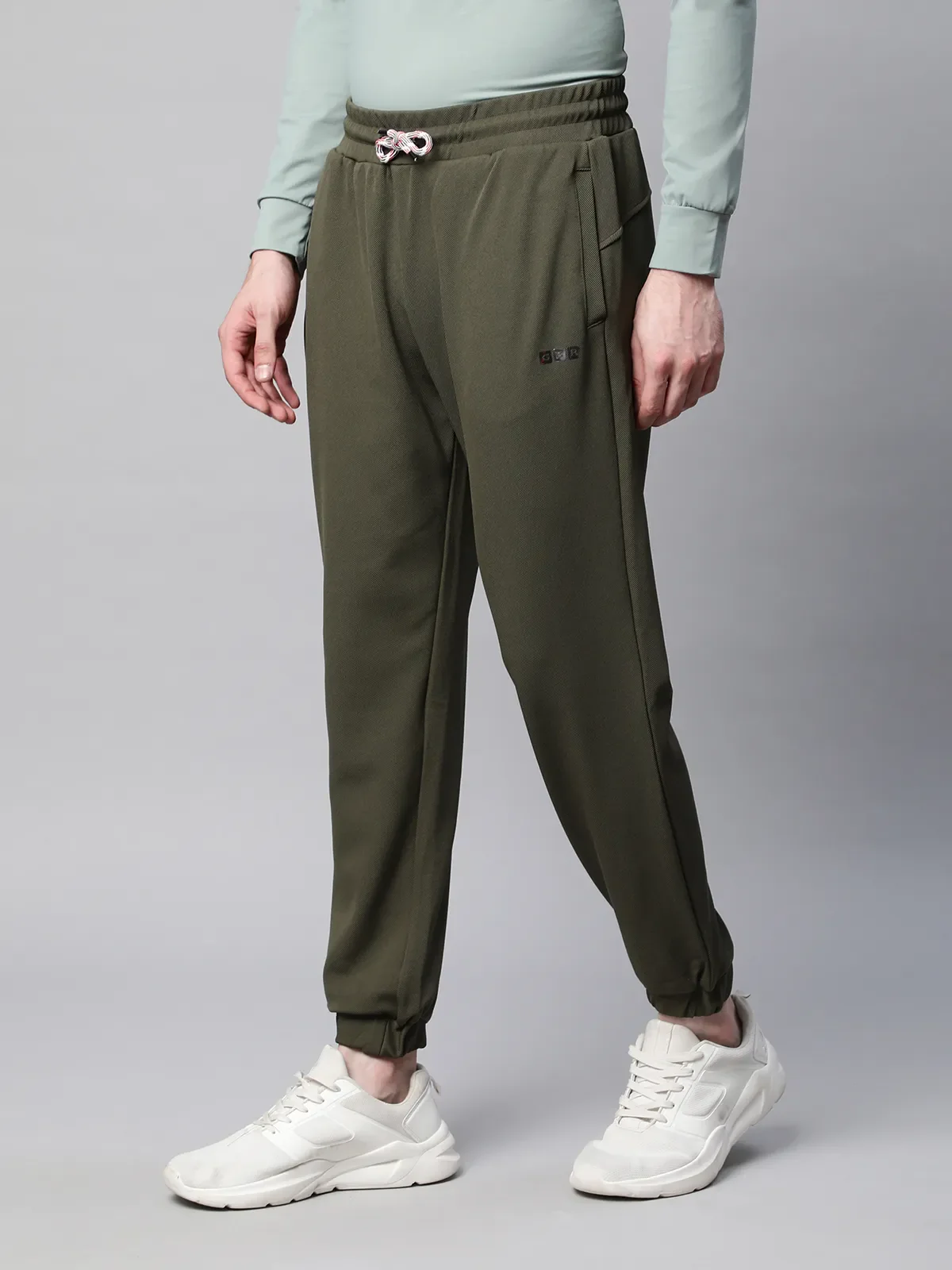 Mens Olive Solid Lower - Image 3