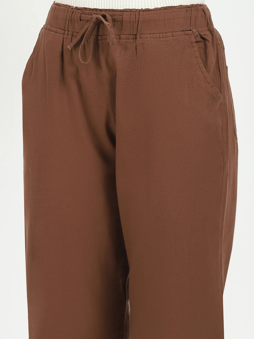 Mocha Cotton Regular Fit Lower - Image 13