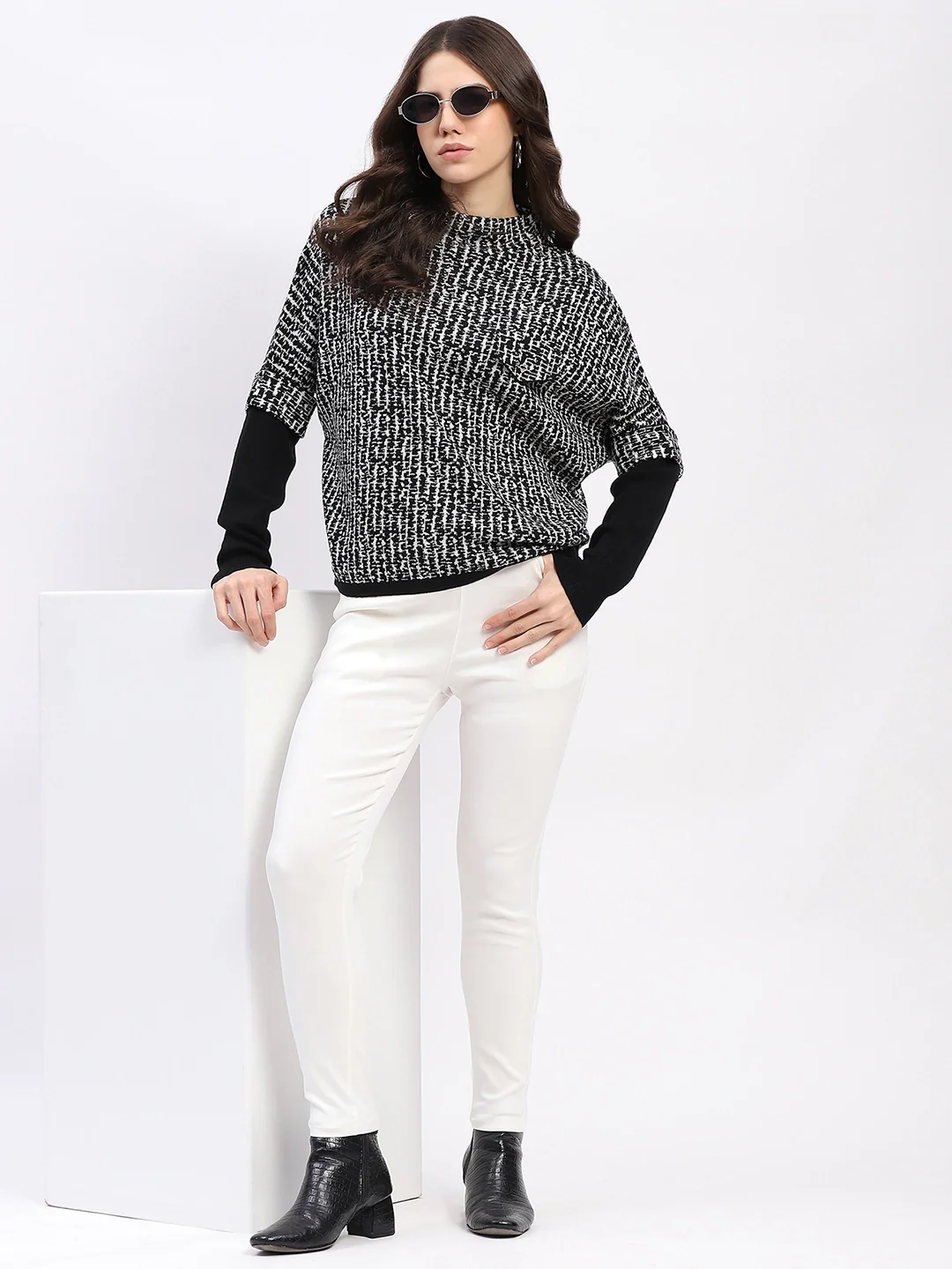 Monochrome Wool-Blend Pullover - Image 8