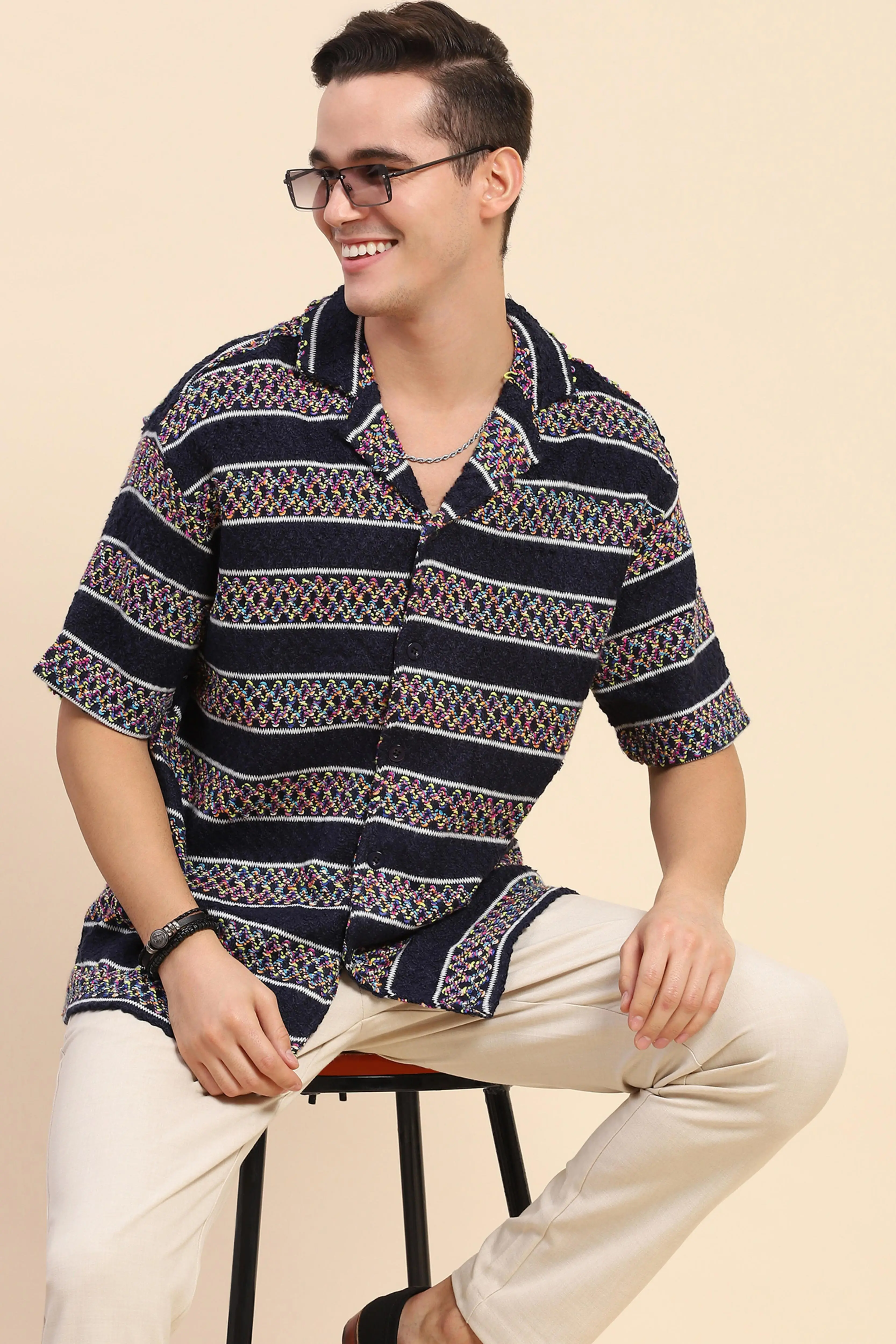 Knitted Oversized Shirt - Image 7