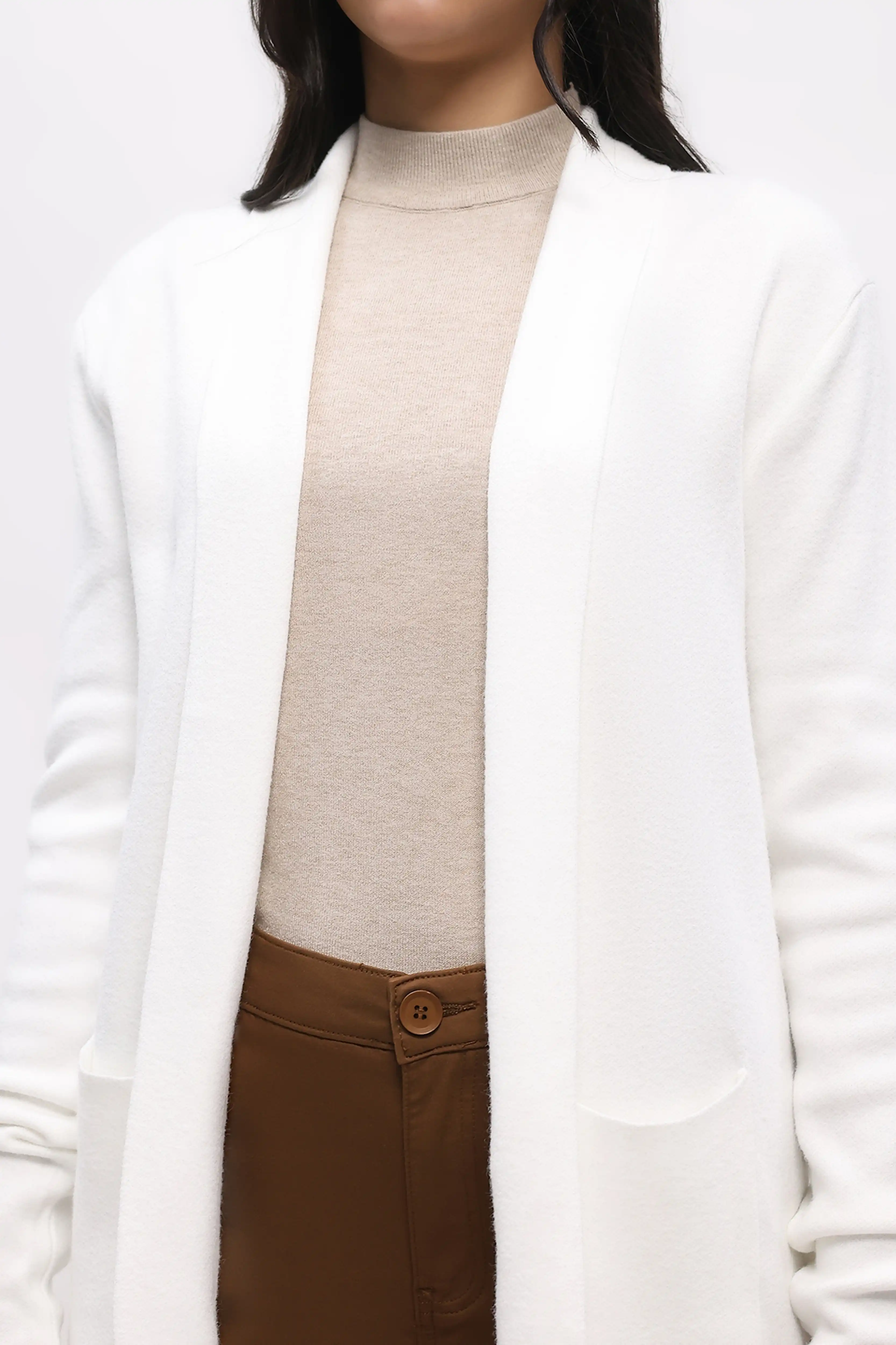 Off-White Long Winter Shrug - Image 6