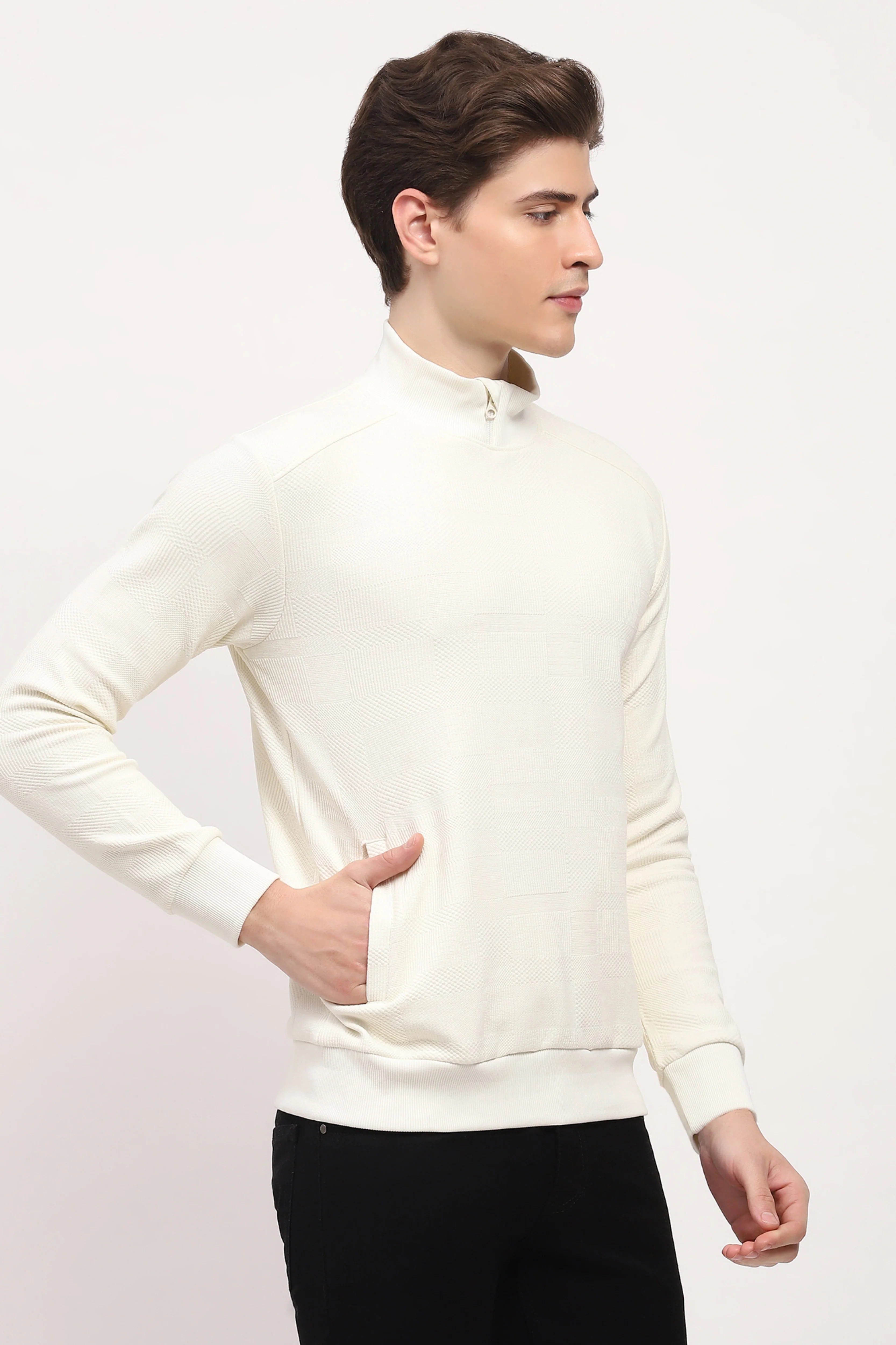 Off-White Self-Design Sweatshirt - Image 3