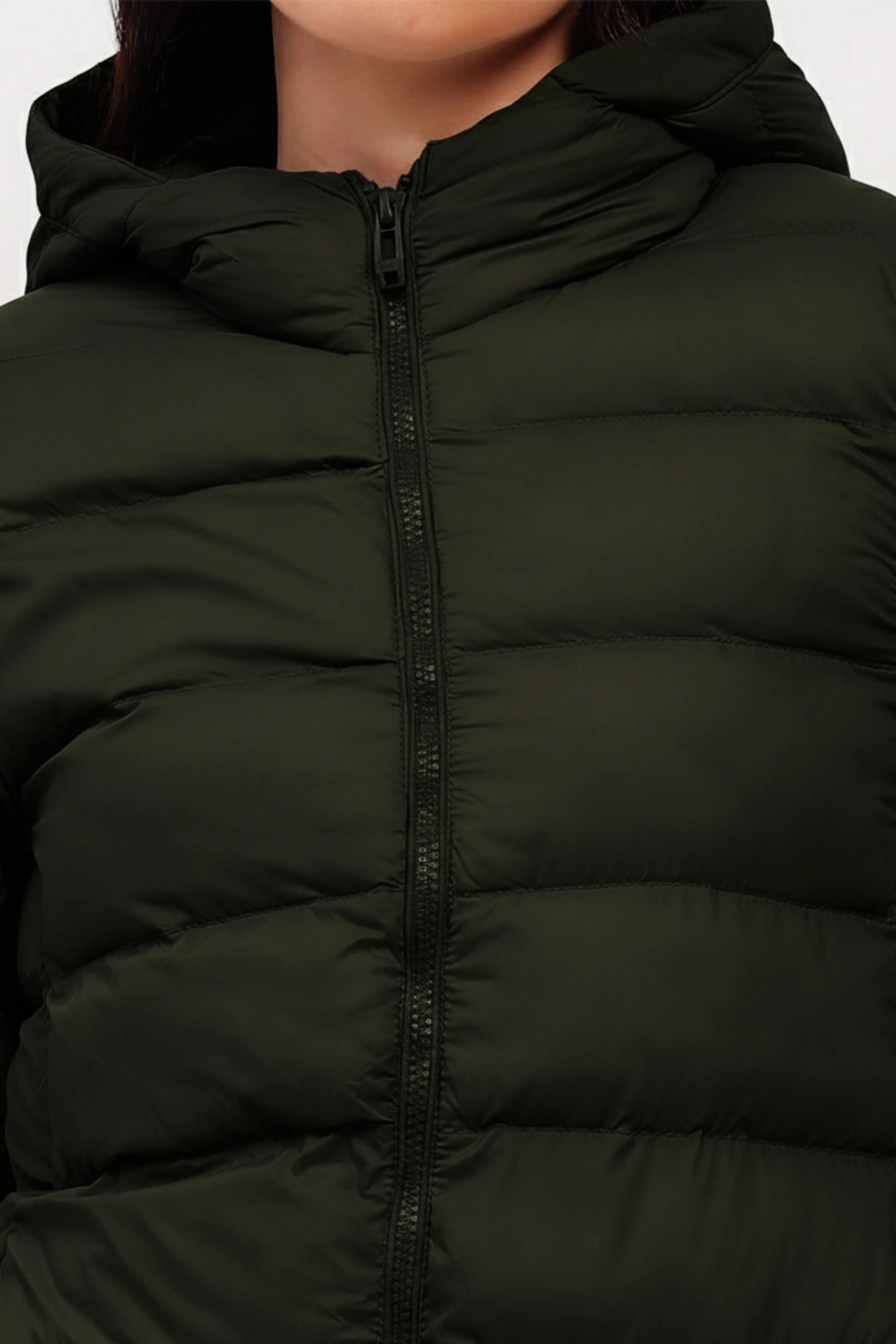 Olive Puffer Jacket - Image 5