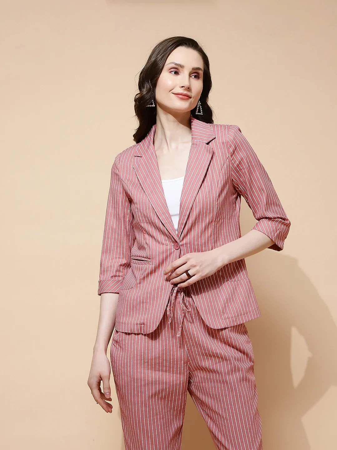 Onion Tailored Fit Cotton Blend Coat - Image 9