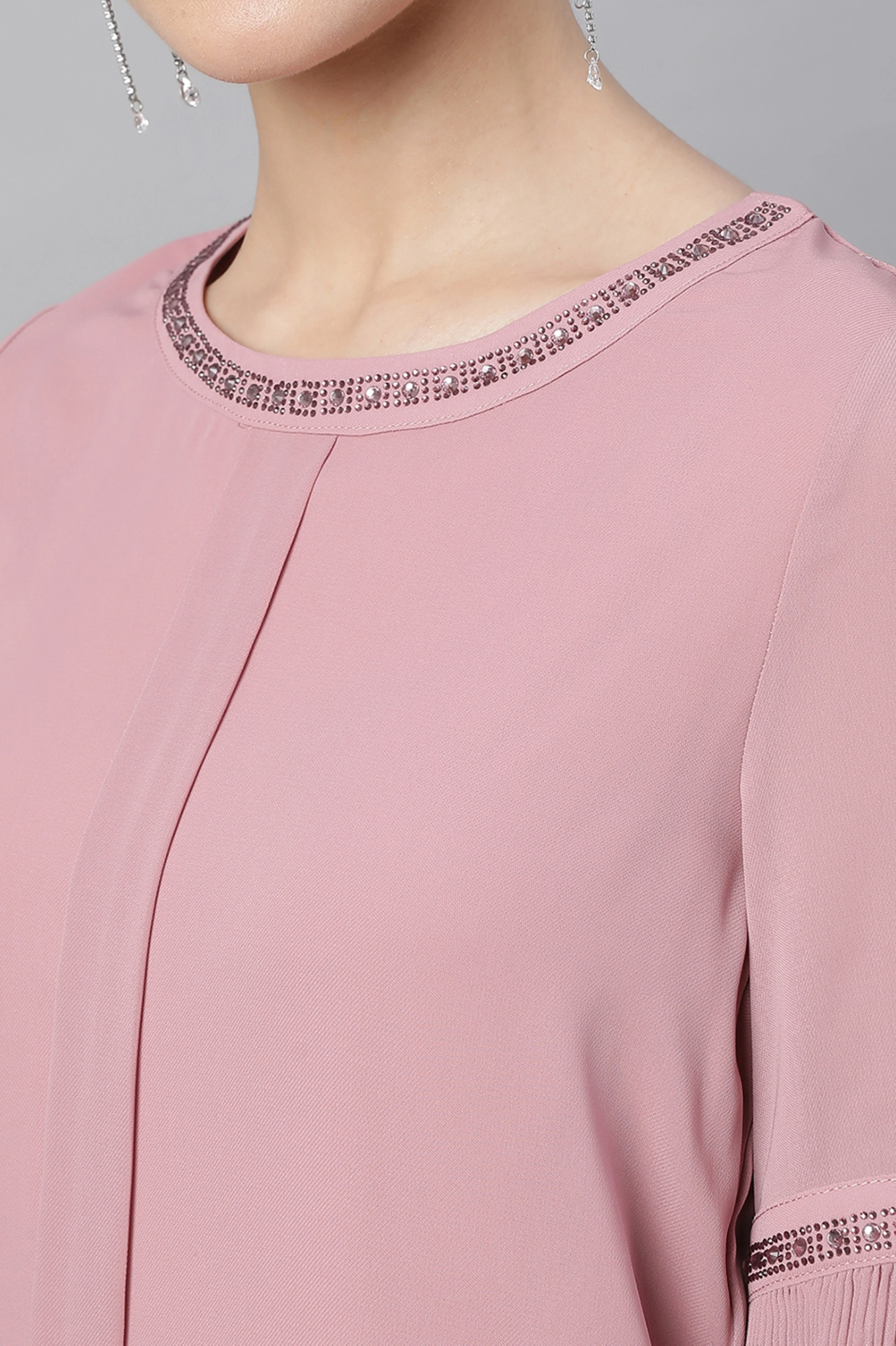Pink Embellished Top - Image 5