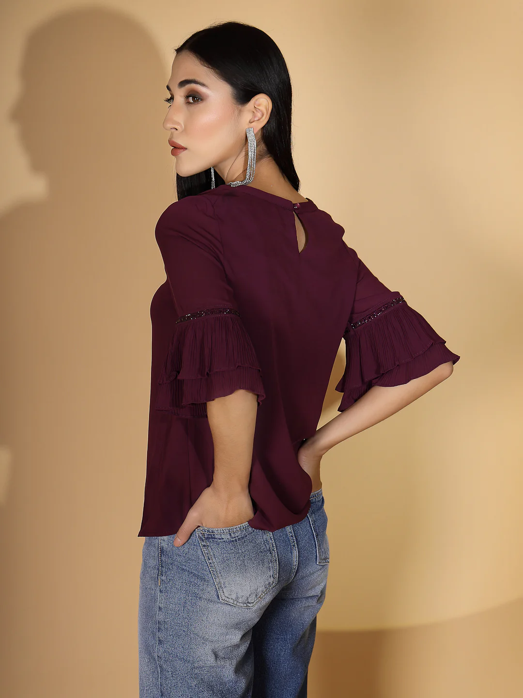 Pink Embellished Top - Image 9