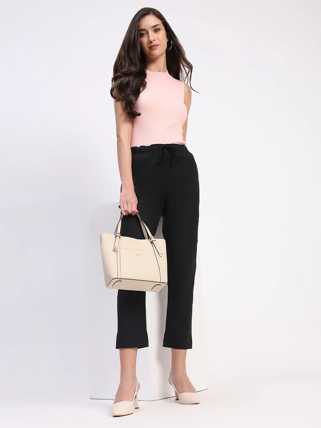 Regular Fit Black Lower With Pockets - Image 12