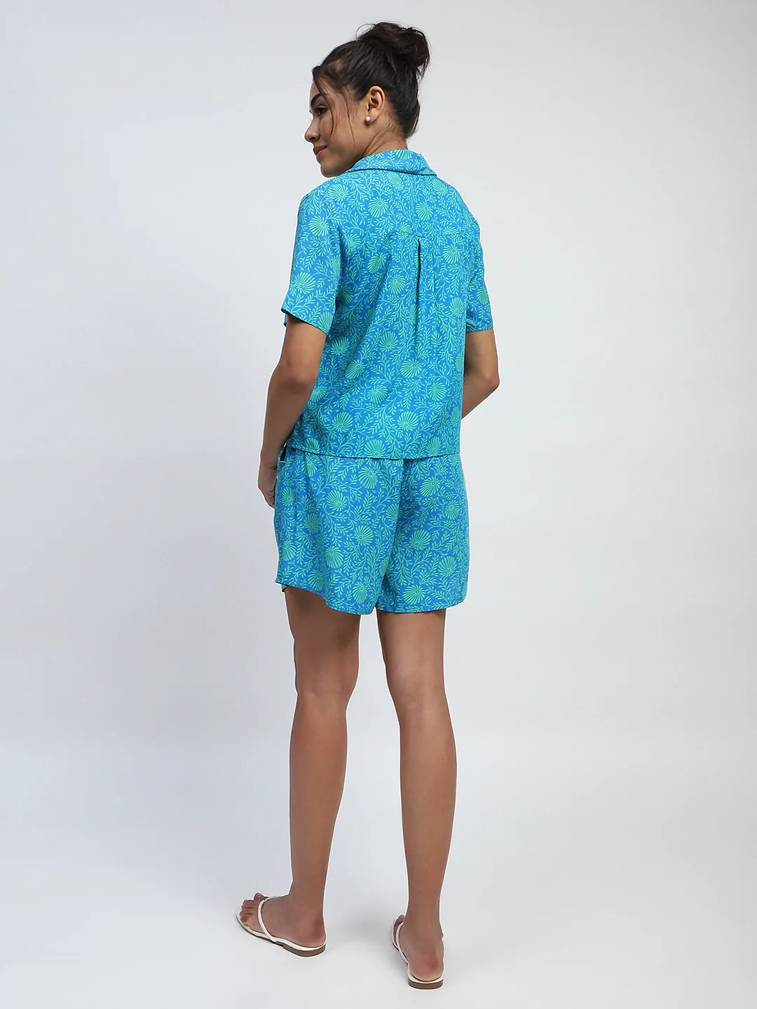 Floral Print Rayon Shirt - Image 11