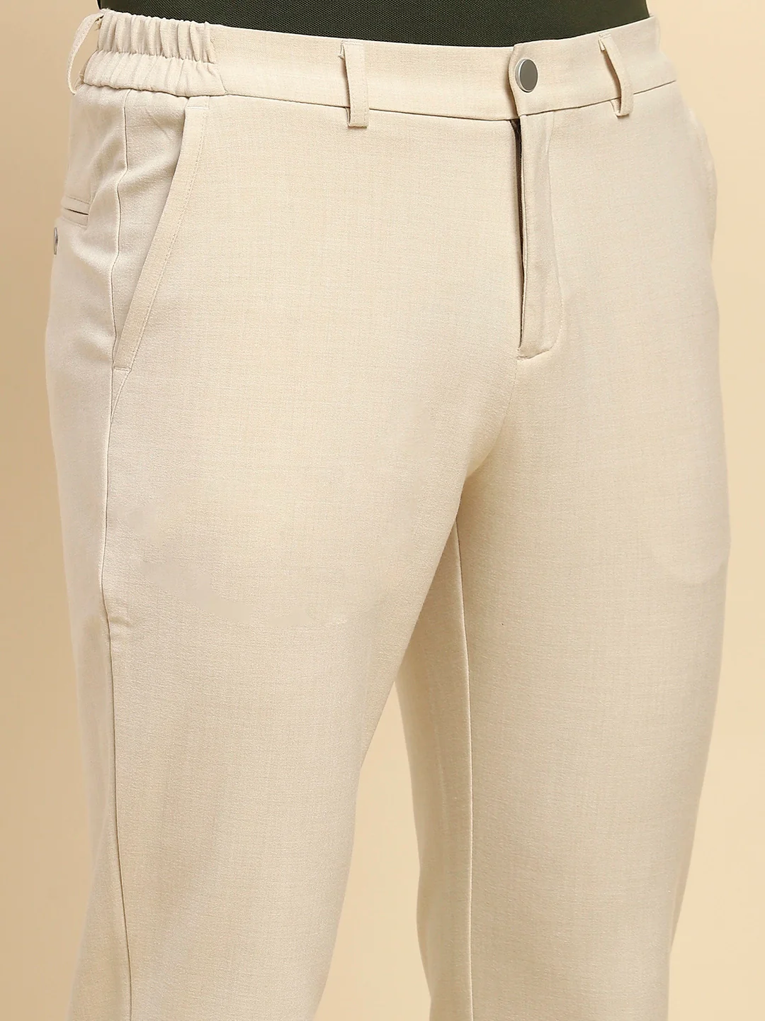 Sable Cotton Blend Trouser - Image 10
