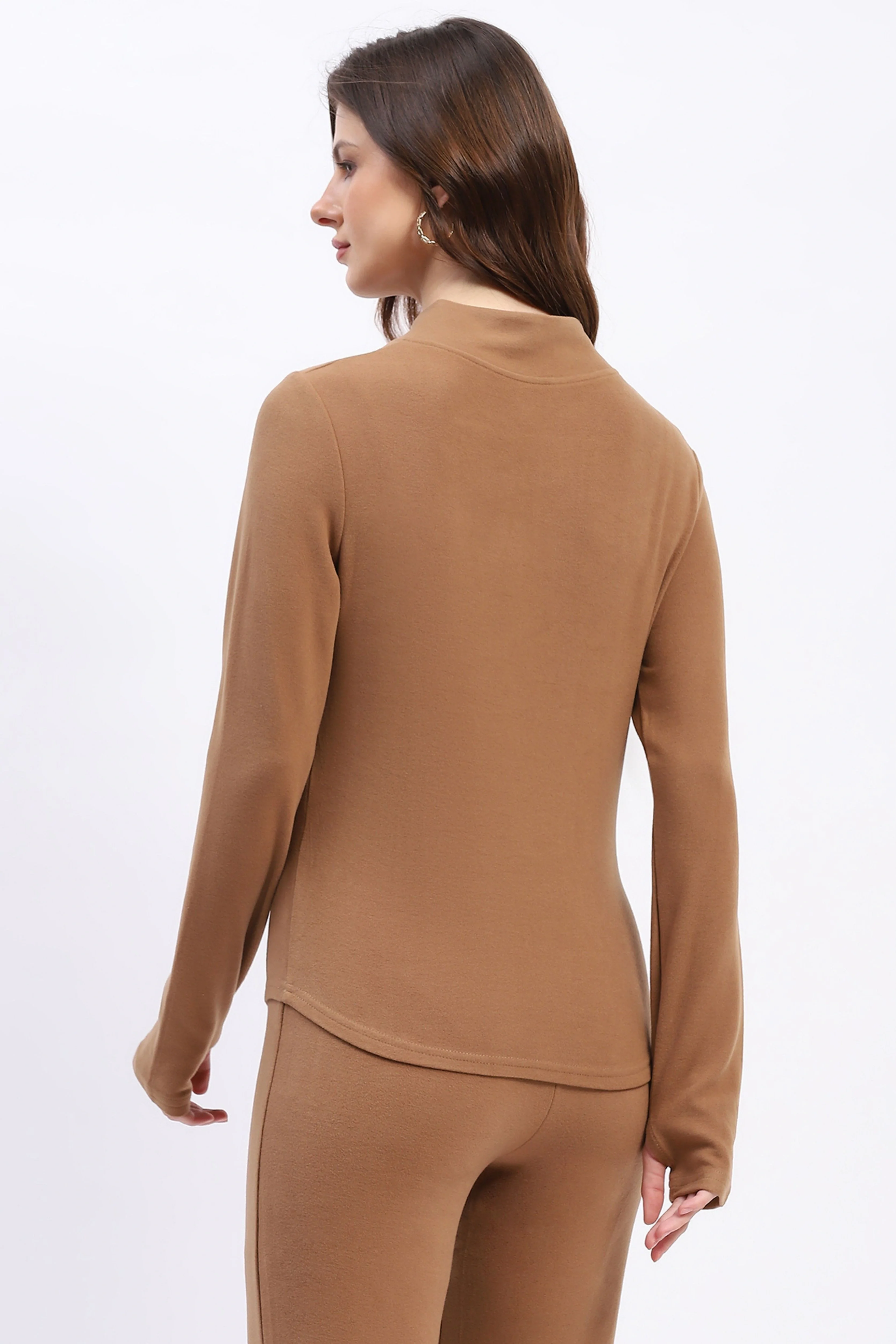 Soft Stretchable Rayon-Blend Sweatshirt - Image 2