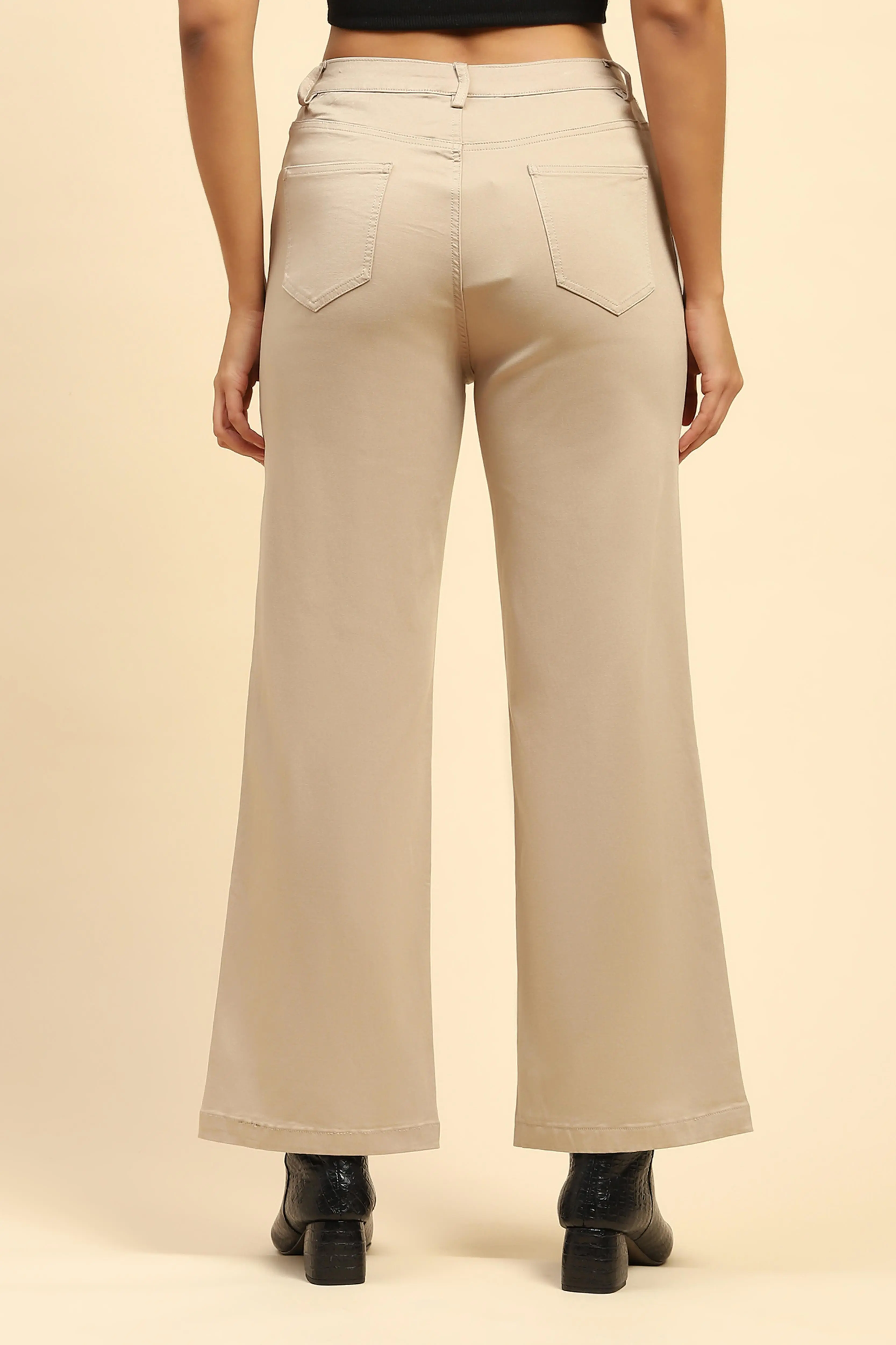Stretchable Loose Fit Trouser - Image 4