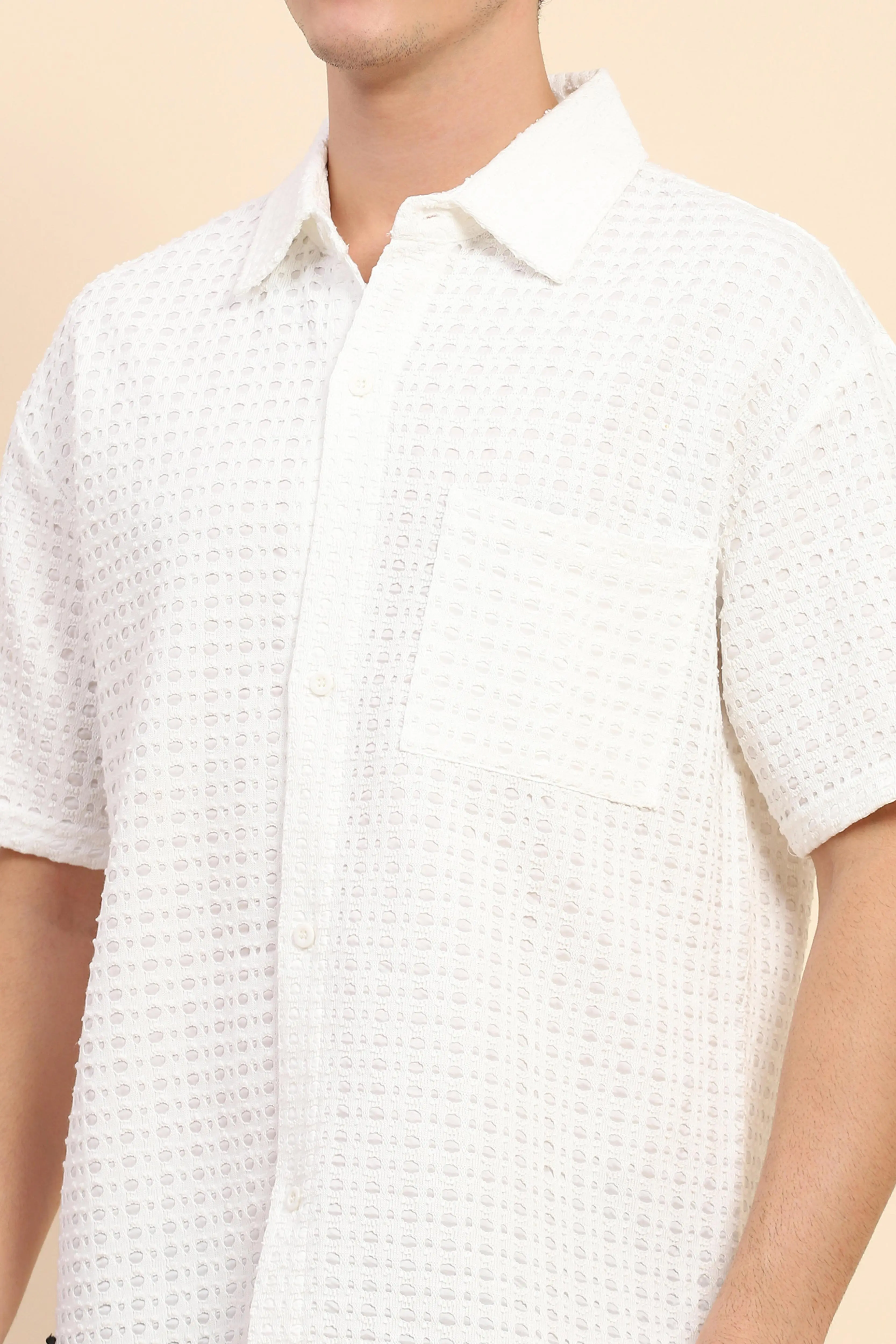 White Oversized Shirt - Image 7